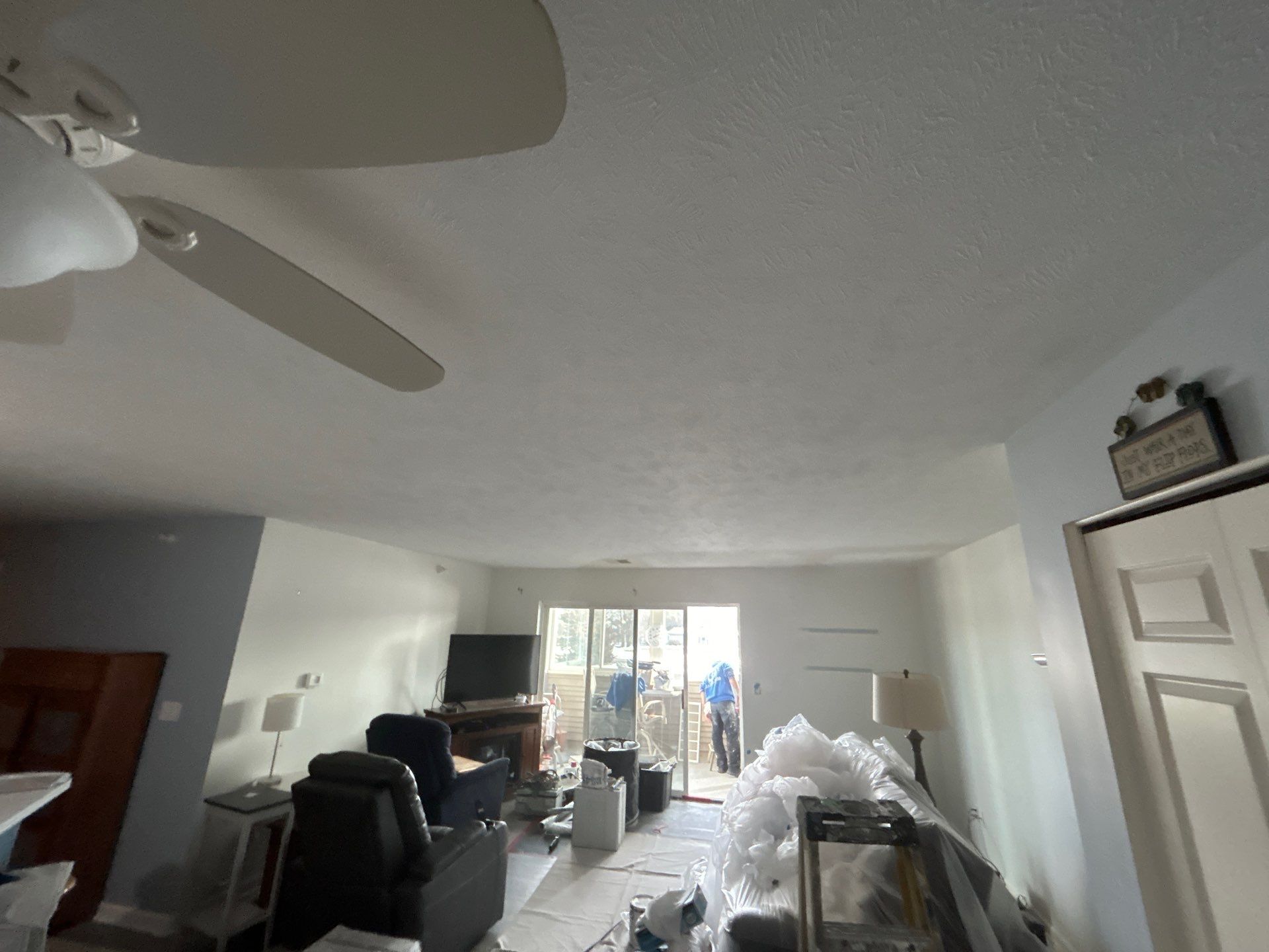 Water damage repair and repaint by Gordon Painting