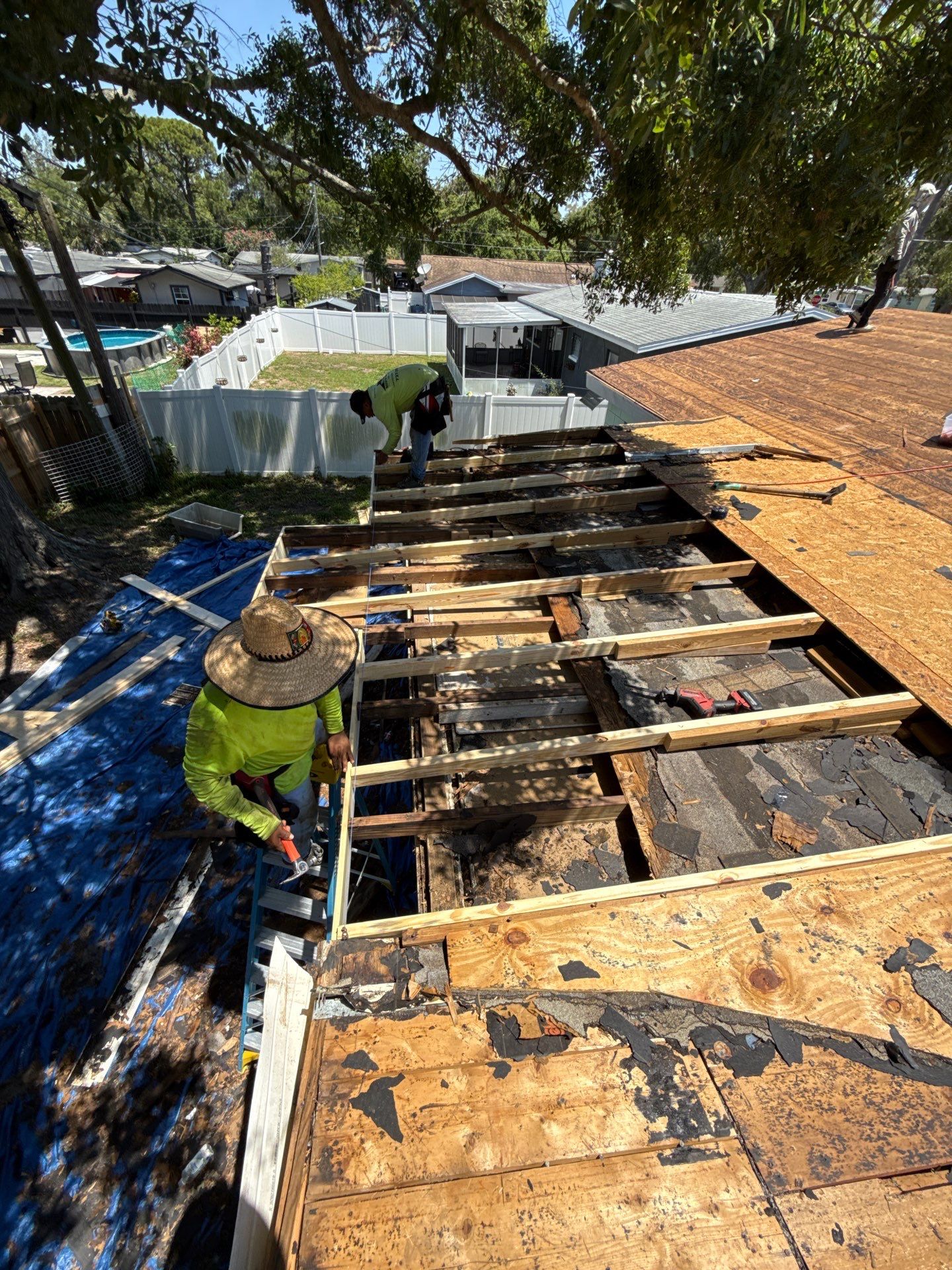 Project in St. Petersburg 33709 by Mitchell Roofing Company LLC 