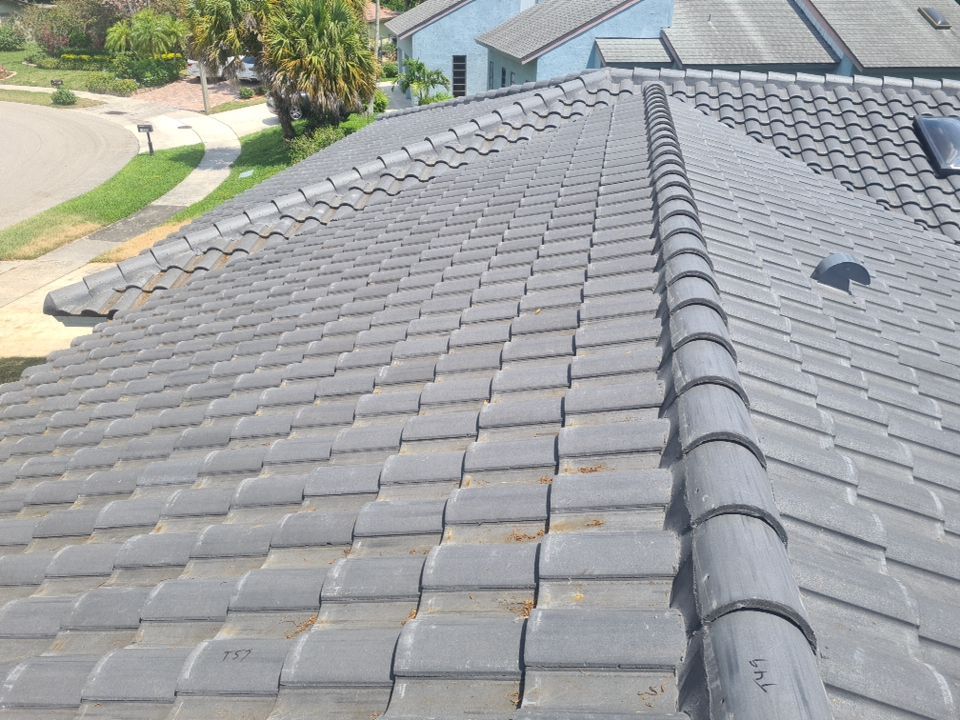 Residential Roofing Installation using Eagle Roofing Tile by BLUES BROTHERS ROOFING