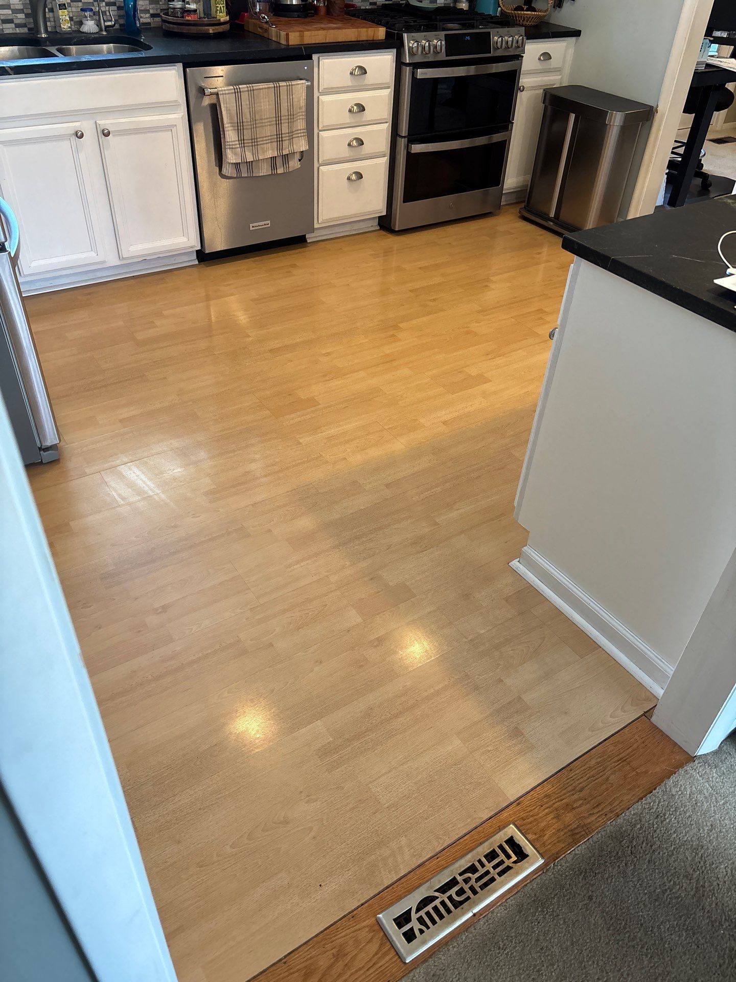 Hardwood Floor Refinishing in Prairie Village Home by Rippnfinish
