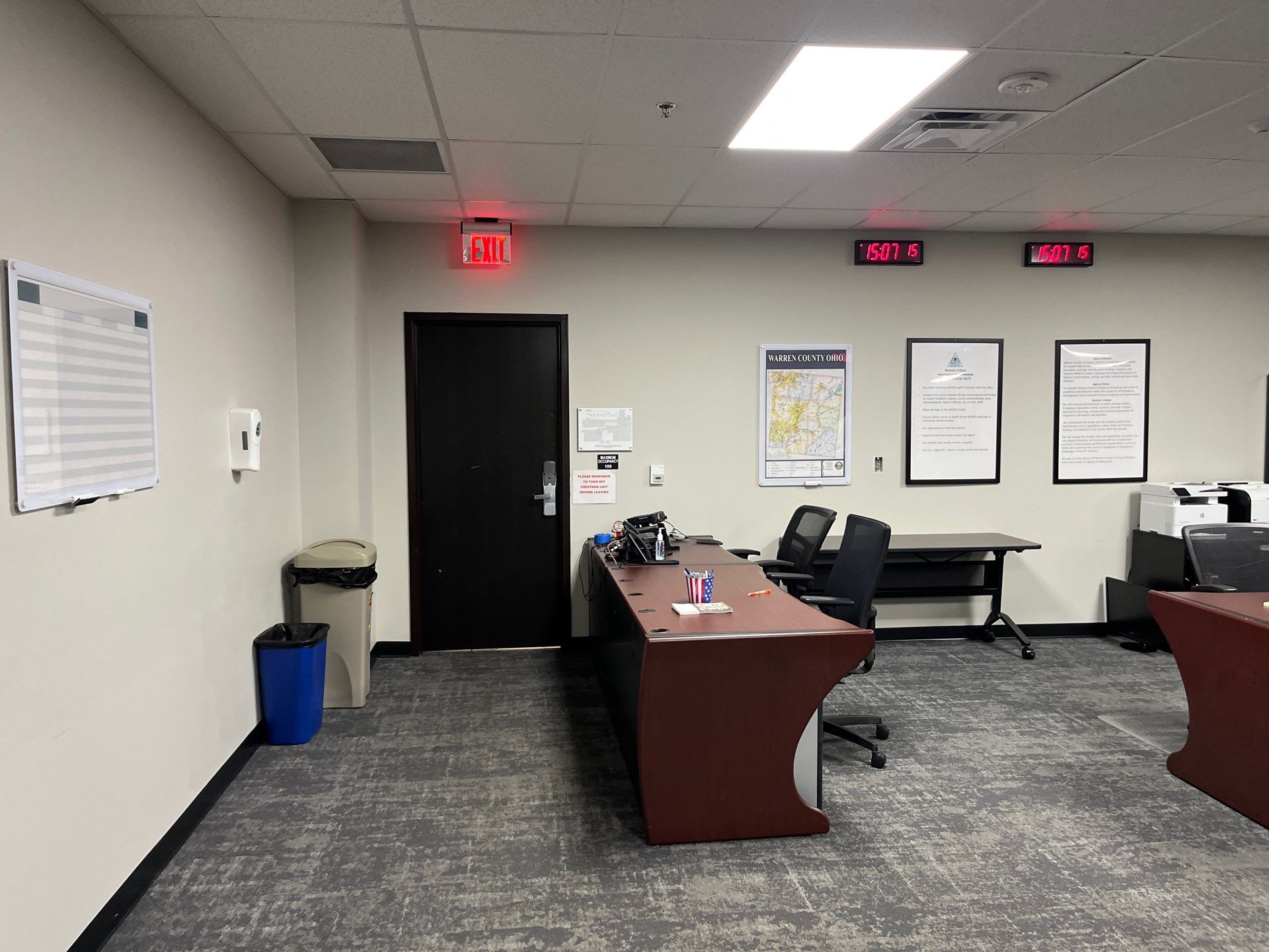 Advanced Commercial AV System Integration for Warren County EOC by Techkinect