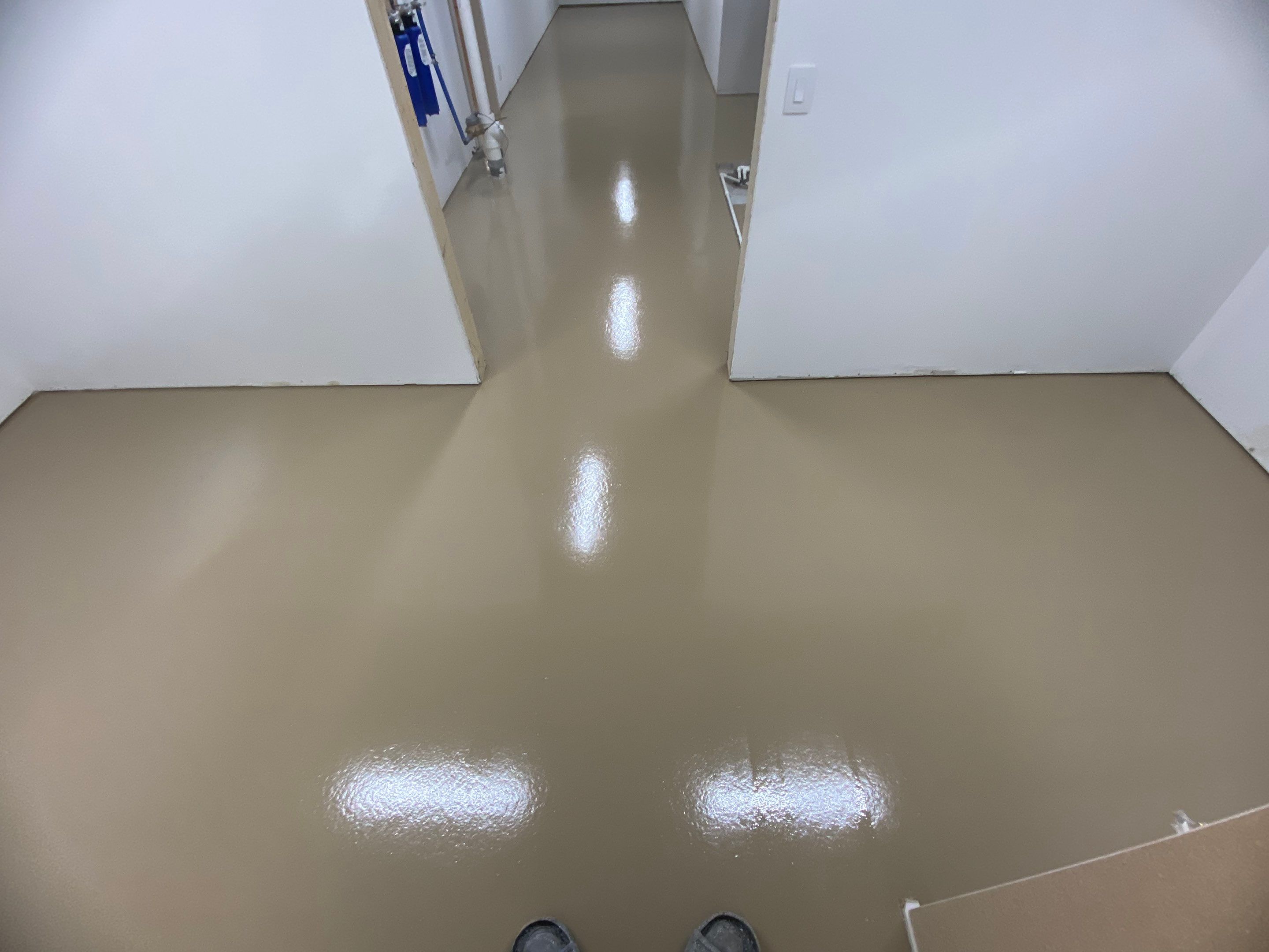 Solid Color  Tan by Granite Garage Floors