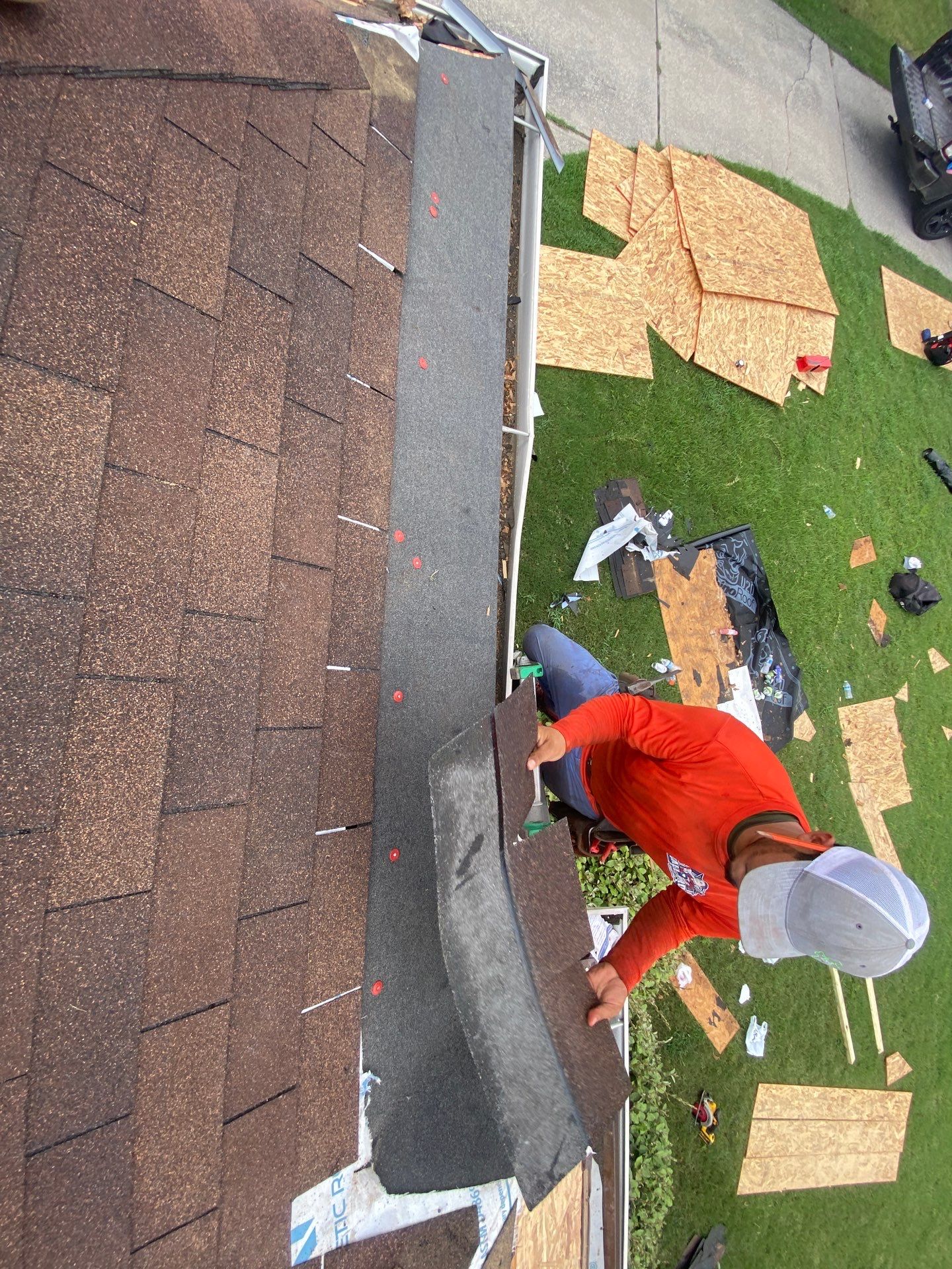 Residential Roofing Repair using Owen's Corning Duration (Lifetime) Shingles by Roof Repair Company
