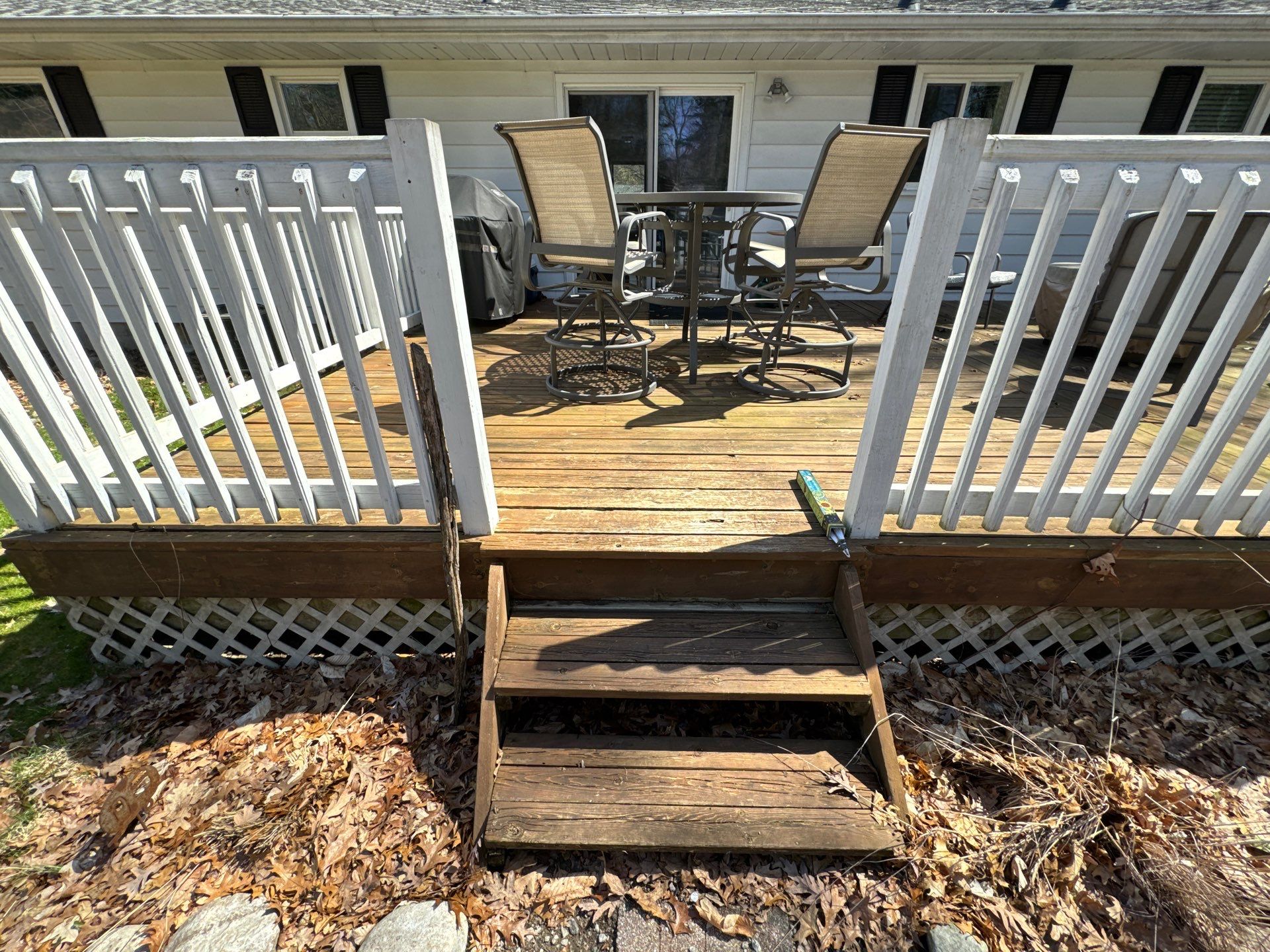 Deck Staining. by Gordon Painting