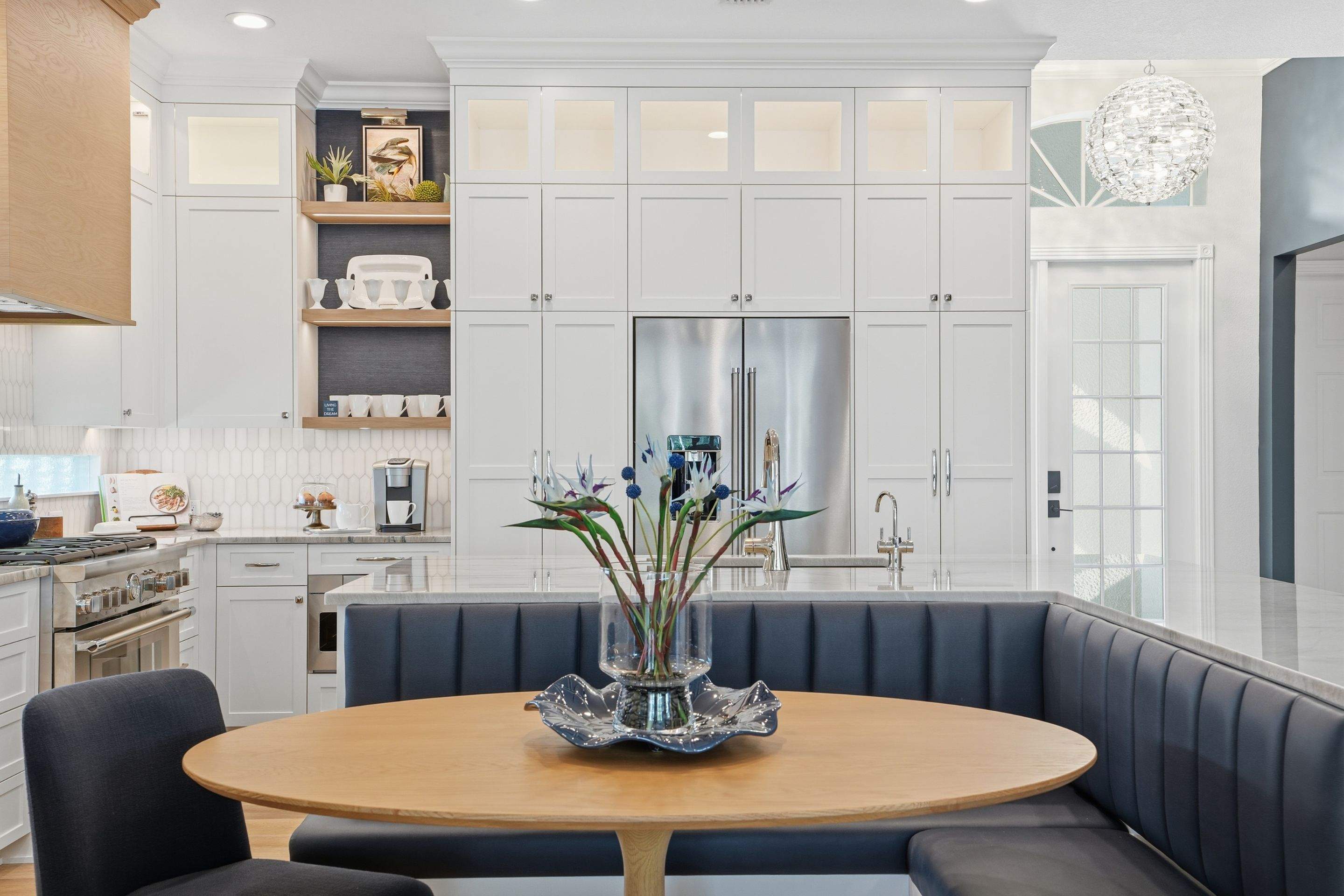 Complete Interior Renovation and Custom Cabinetry in Naples, Florida by A & E Construction of Florida Inc
