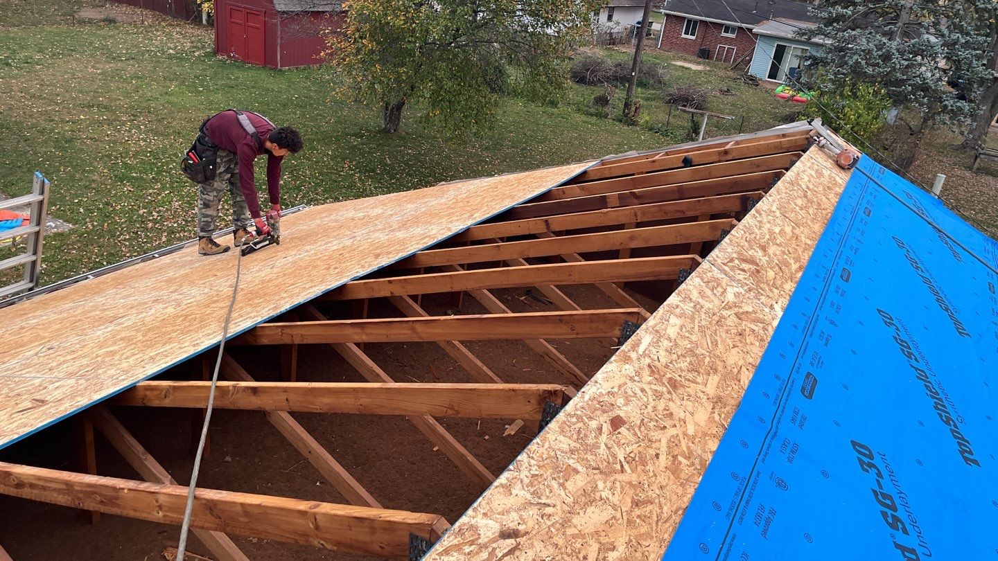 Residential Roofing Installation using Platinum Pro Standing seam  by Nitro Roofing and Construction
