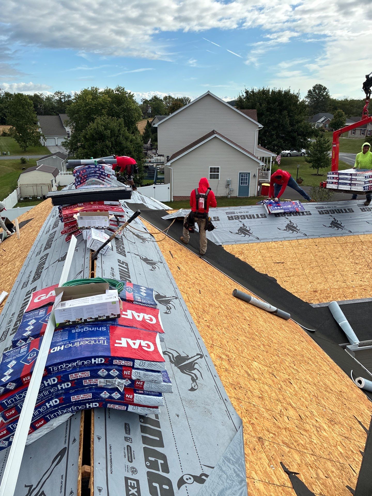 GAF Timberline HDZ Architectural Shingle Roof Replacement in Chambersburg by Teflon Roofing