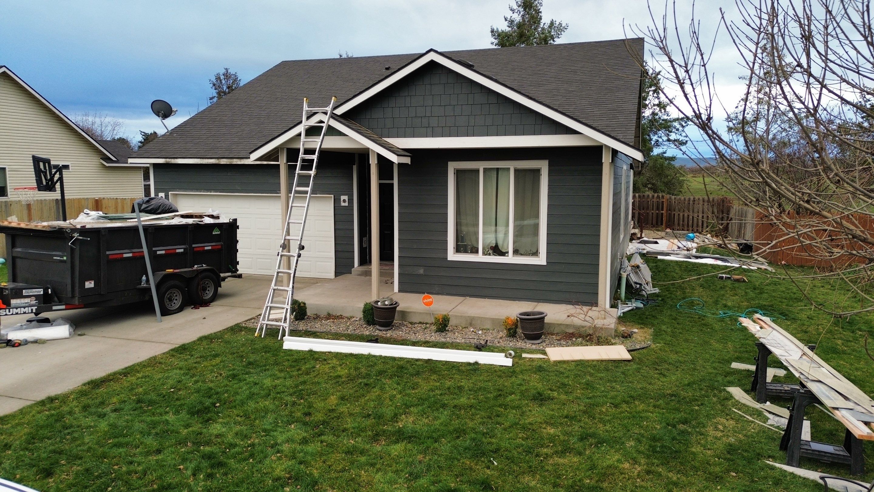 James Hardie Color Plus, Iron Gray  by Proline Roofing & Restoration LLC