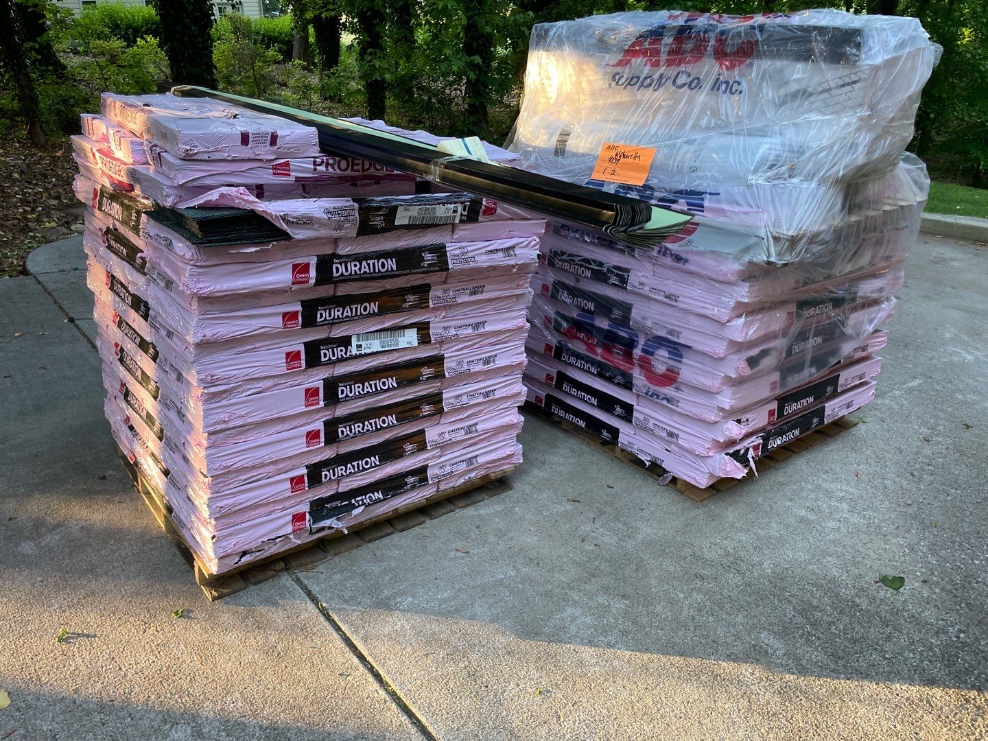 Residential Roofing Installation using Owens Corning Chateau Green  by Inspector Roofing and Restoration