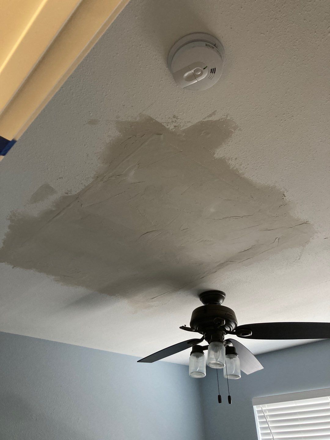 Large Ceiling Drywall Repair by Andre Handyman