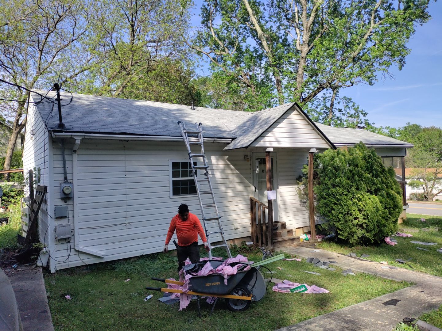 Residential Roofing Installation using Owens Corning by Inspector Roofing and Restoration