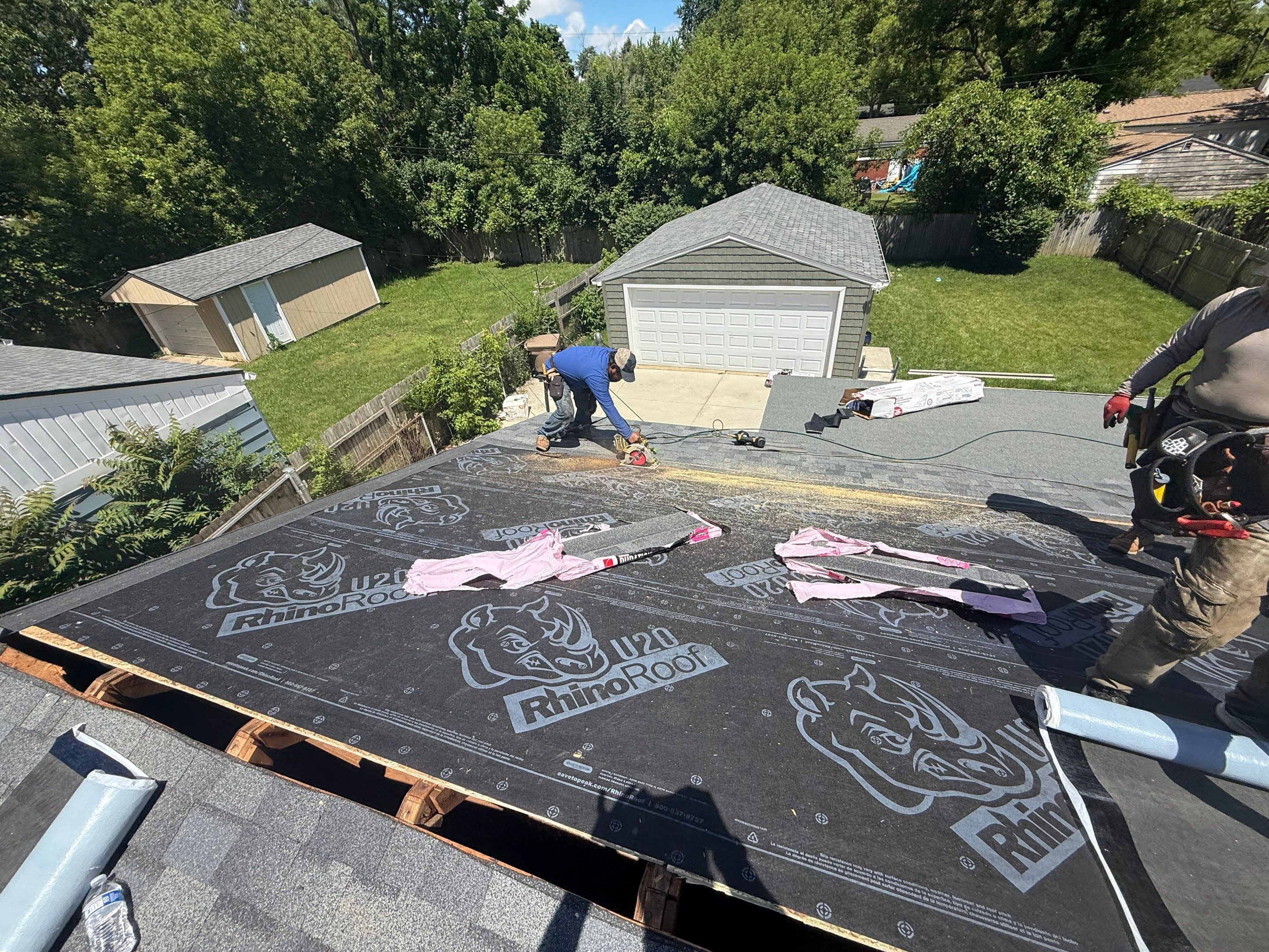Roof Replacement using Owens Corning Tru Definitions by 180 Contractors