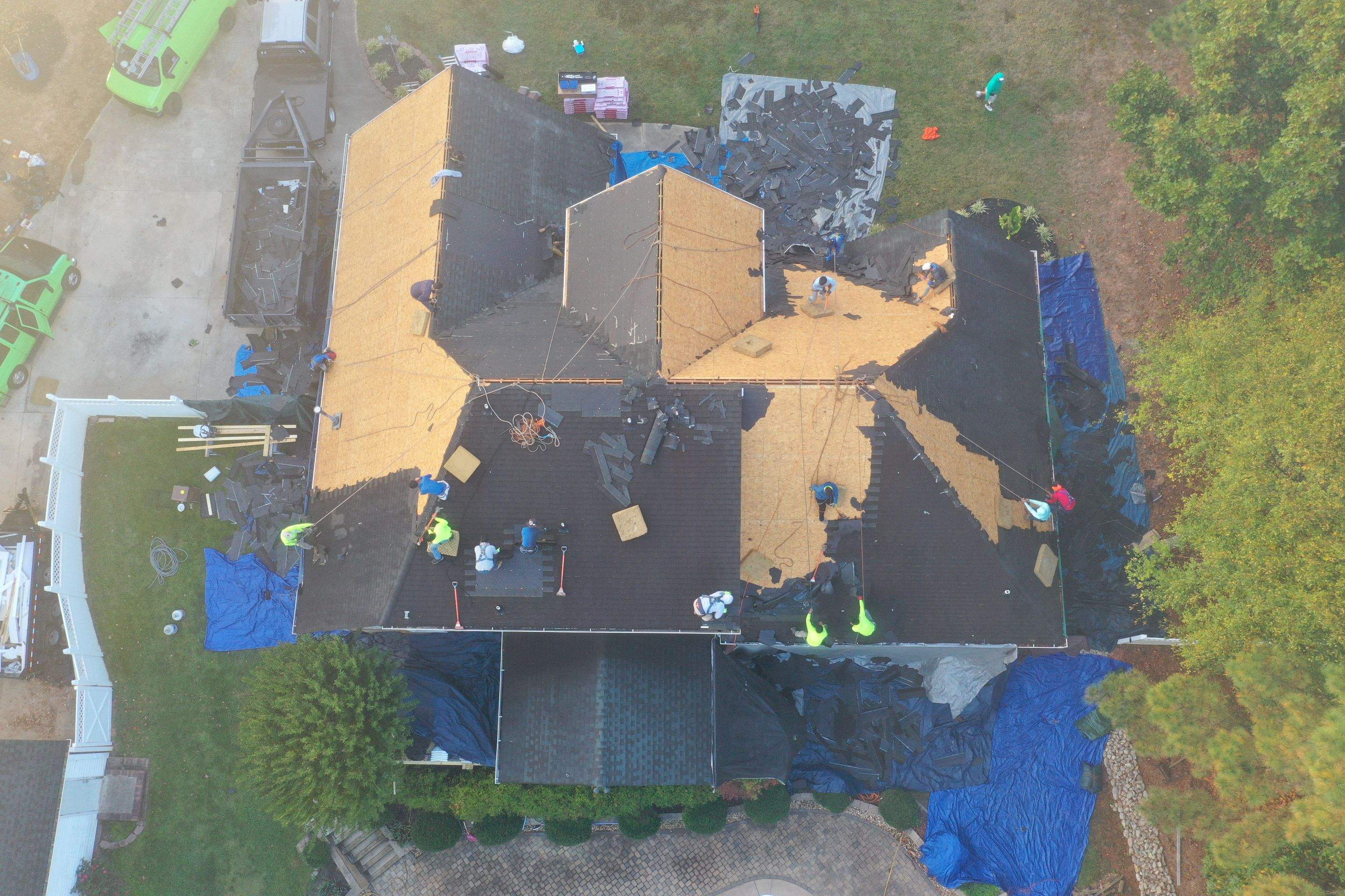 Residential Roof Replacement with Architectural Shingles in York, South Carolina by Merritt Roofing LLC
