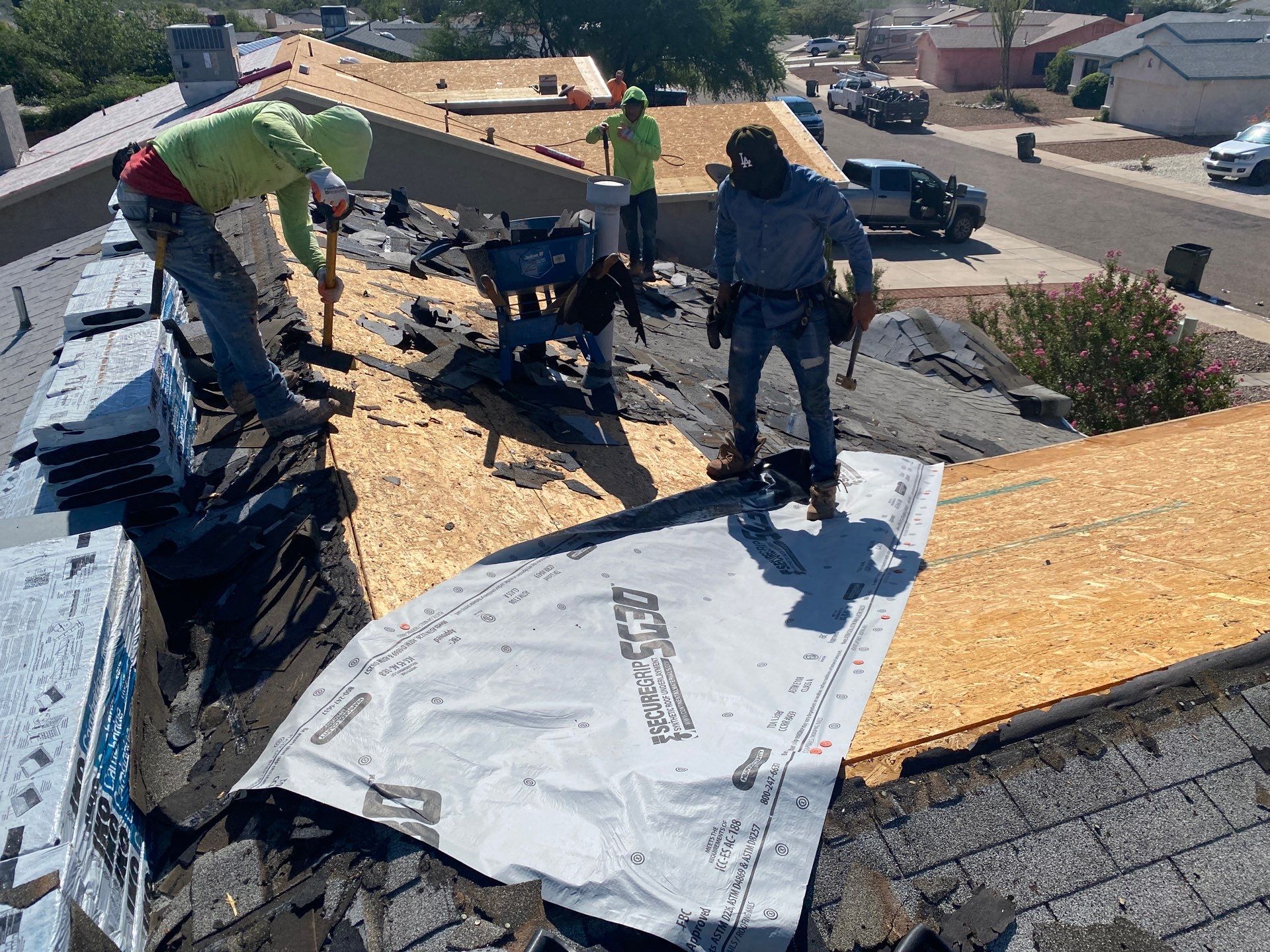 Desert Tan Shingles by Reimagine Roofing