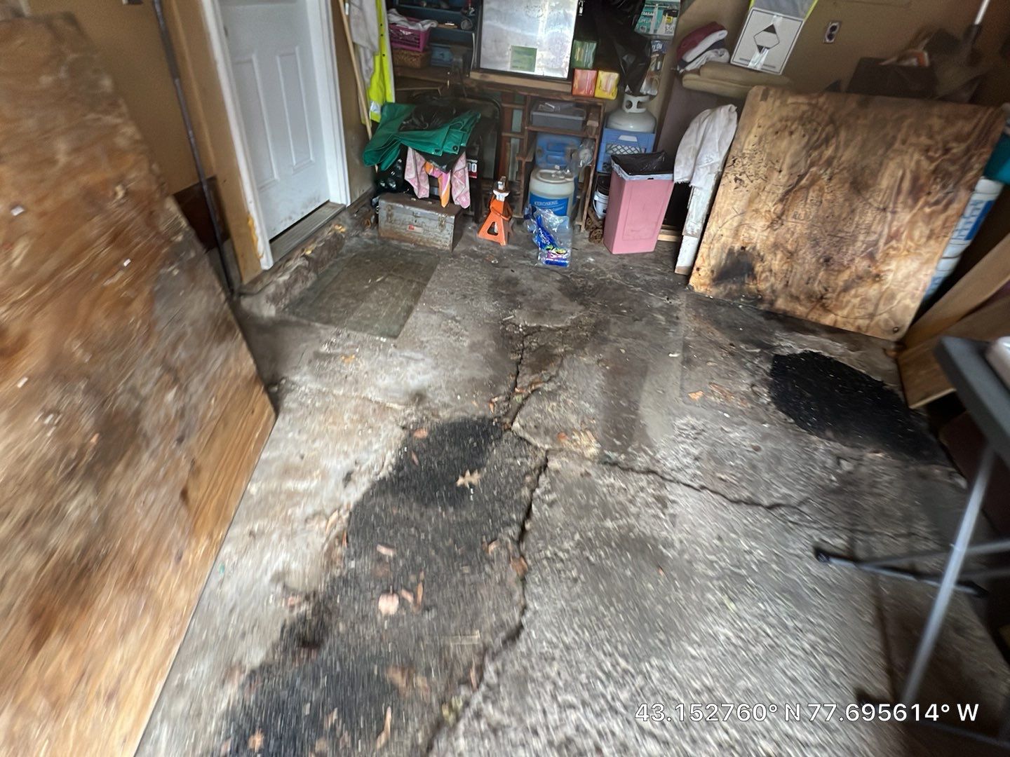 Concrete garage floor replacement   by NG Masonry & Construction LLC