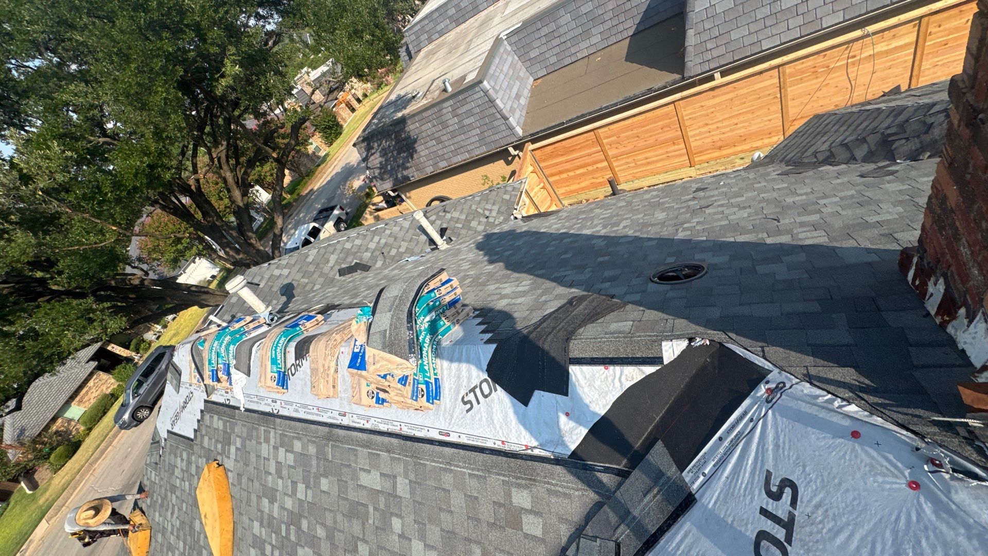 Project in Dallas by Rhino Roofing and General Contracting, LLC