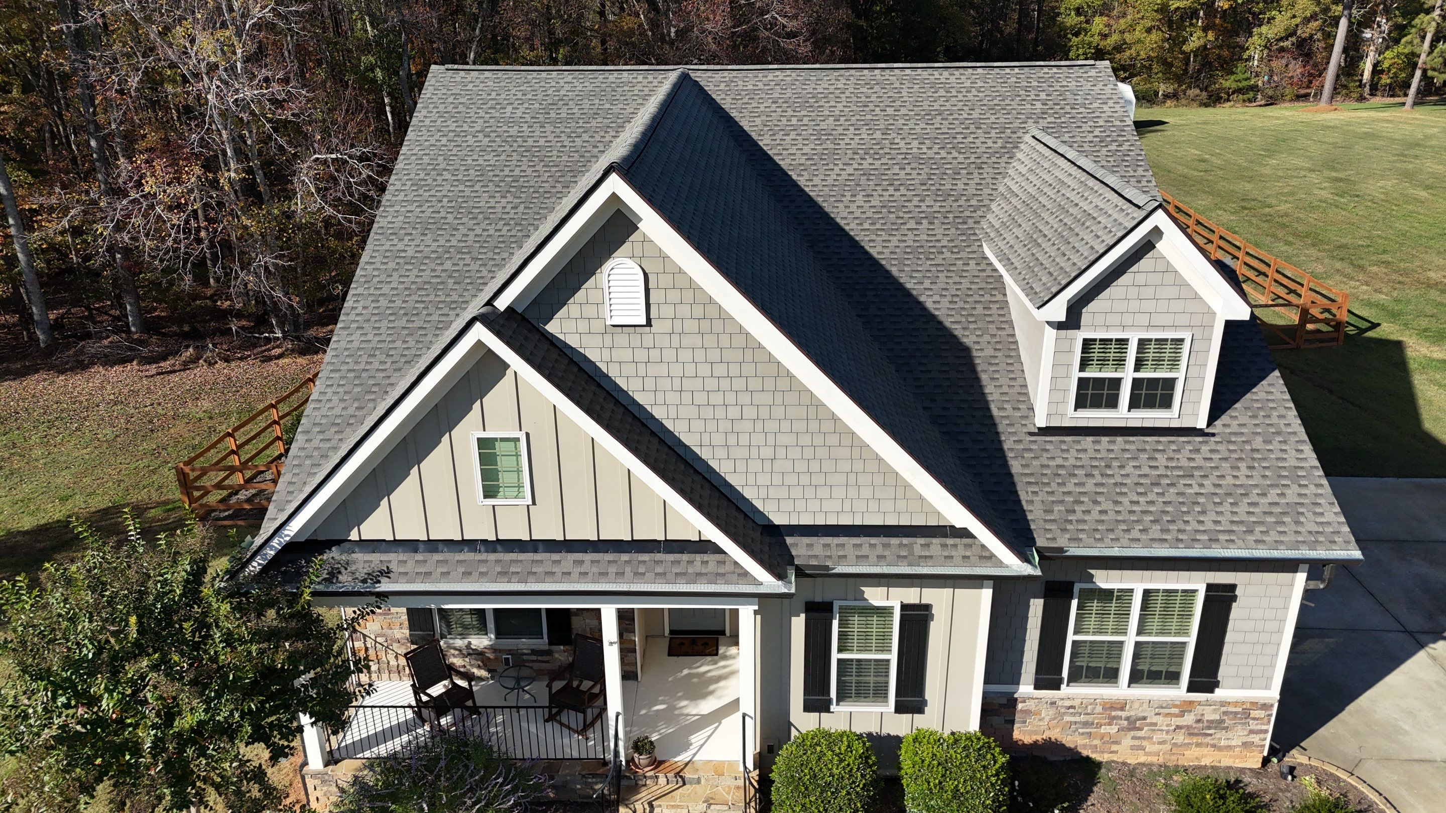 Roof Replacement - GAF Timberline HDZ Weathered Wood  by Pro Performance Roofing