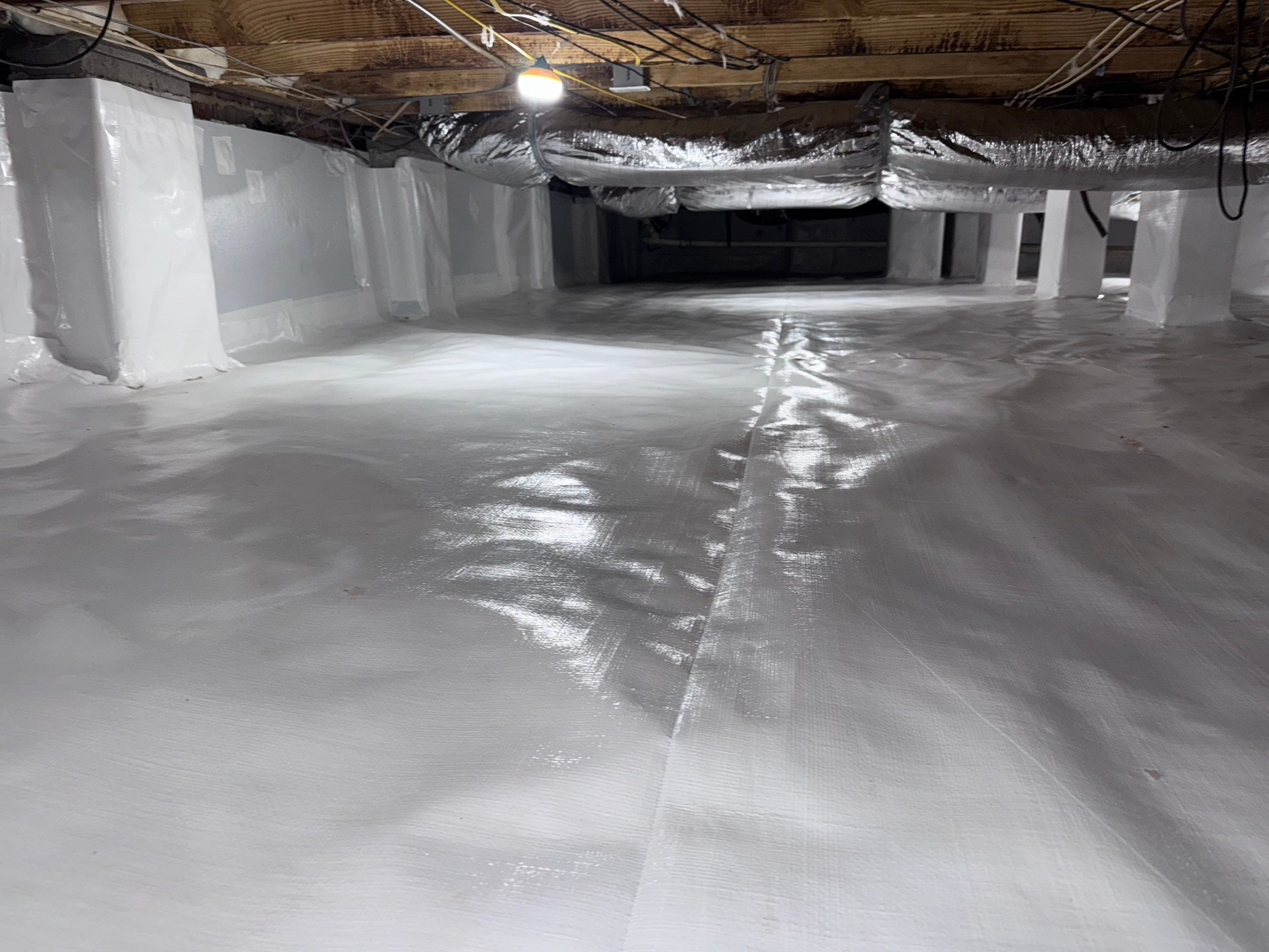 Encapsulation, Attic Insulation, and Attic Fan Project by Impact Crawlspace