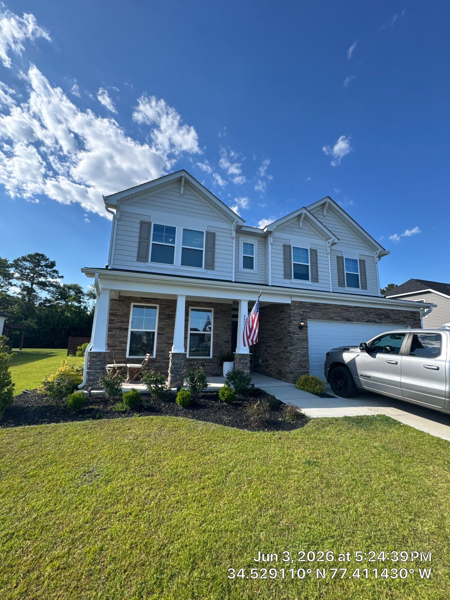 Asphalt Shingle Roof Replacement for Multi-Gabled Home in Sneads Ferry by North Carolina Roofs