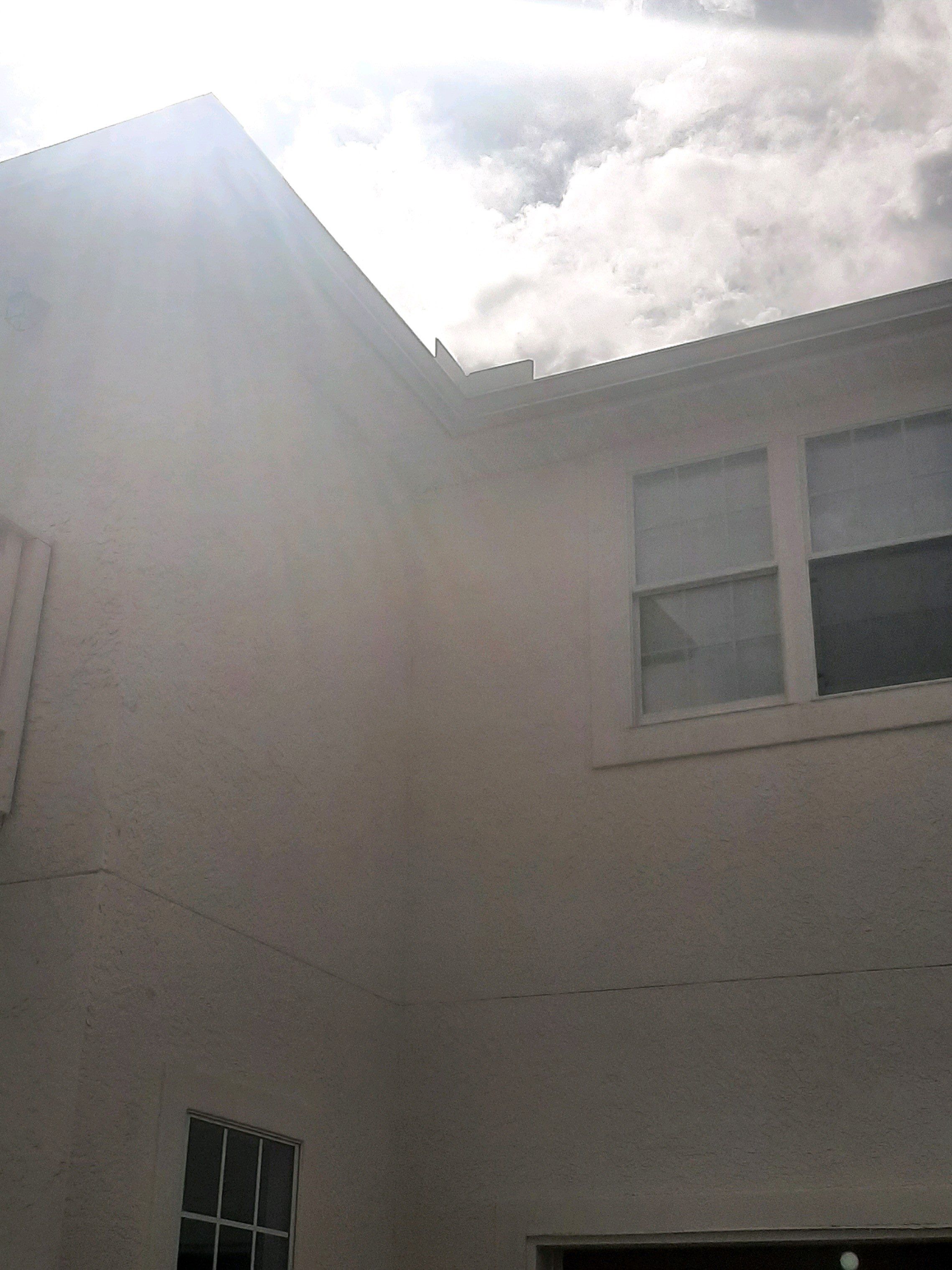 Seamless Gutter Installation using White K-Style Gutters by Gutter Professors
