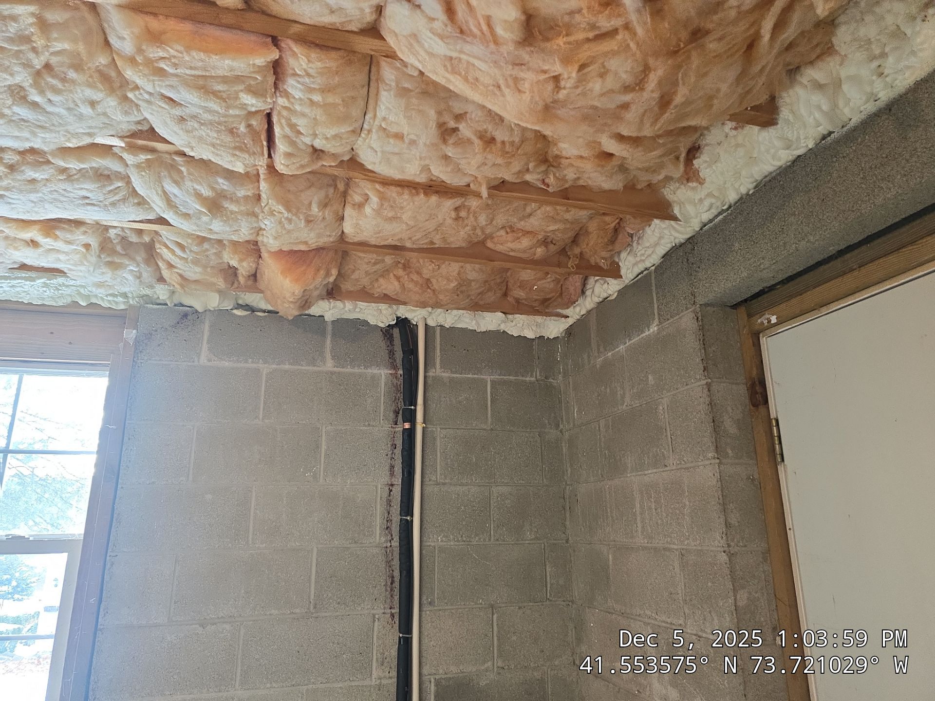 Attic Insulation using open cell spray foam by NYS Foam & Energy