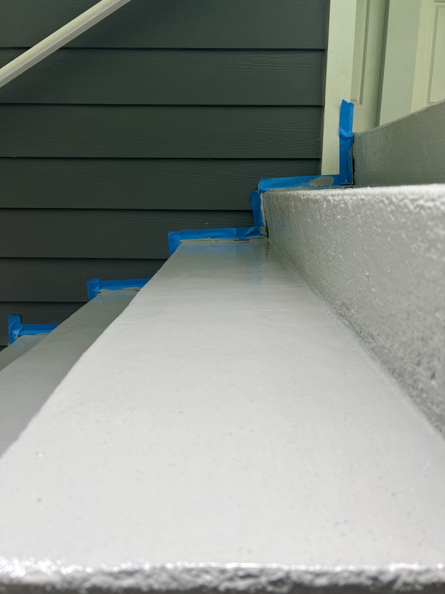 Epoxy Stairs & Sealcoat Driveway Application by Jireh Asphalt & Concrete Inc 
