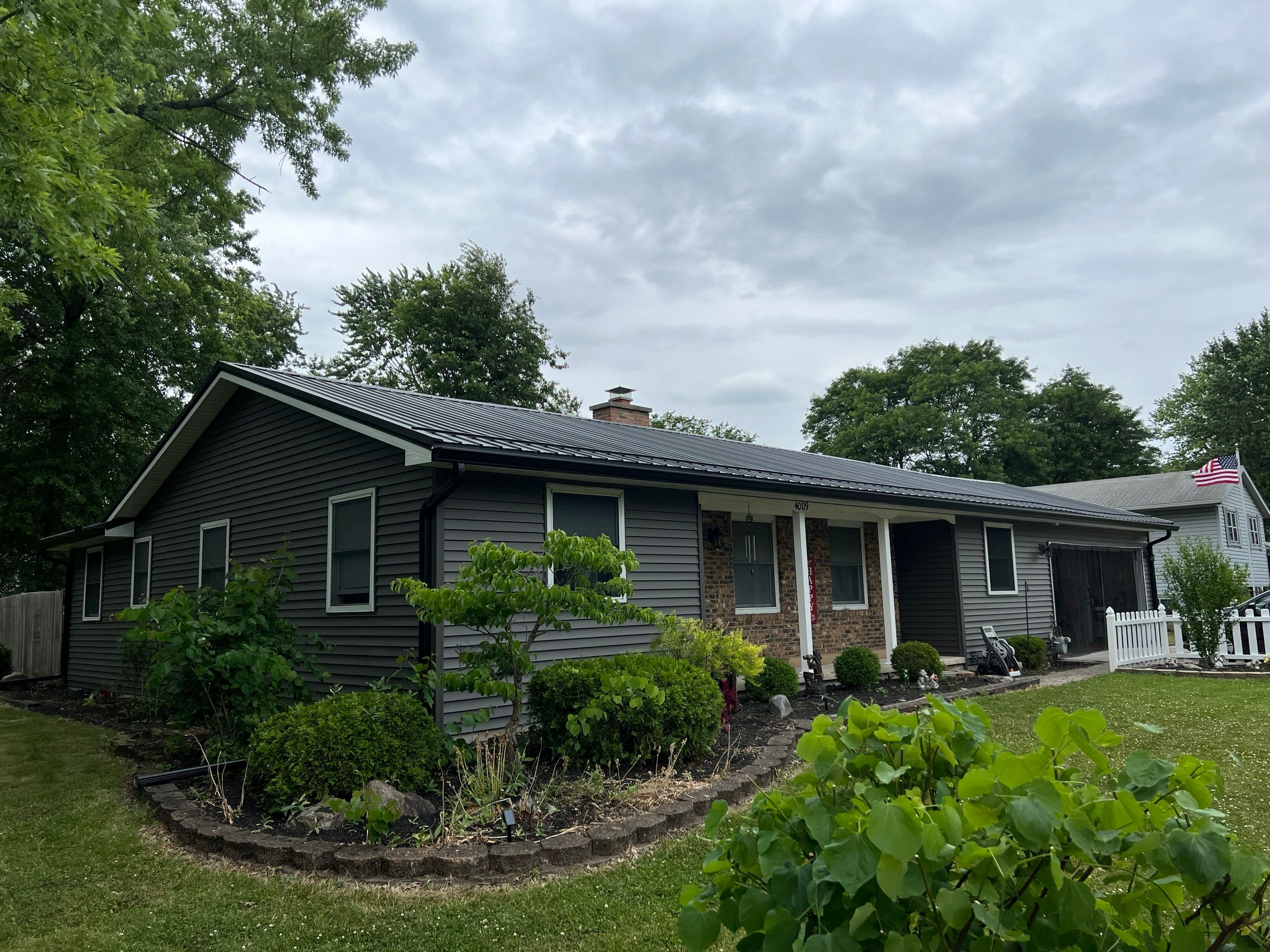 Complete Exterior Transformation - Exposed Fastener Roofing System by 4Ever Metal Roofing