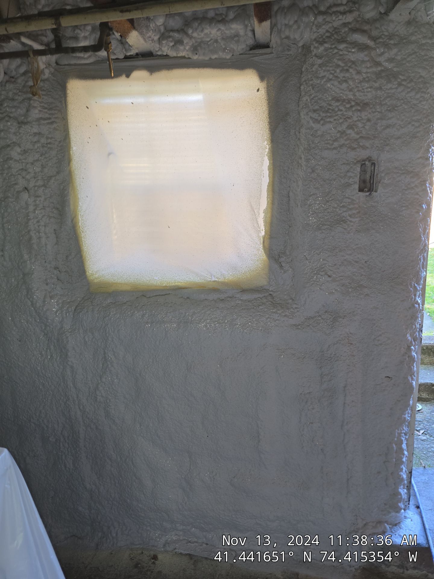 Attic Insulation using open cell spray foam by NYS Foam & Energy