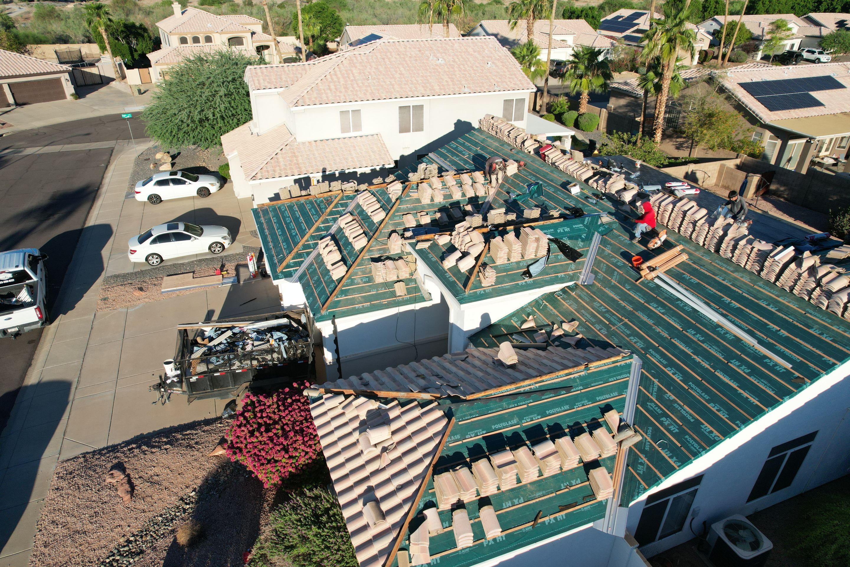 Project in Glendale, AZ by Showtime Roofing & Coatings LLC