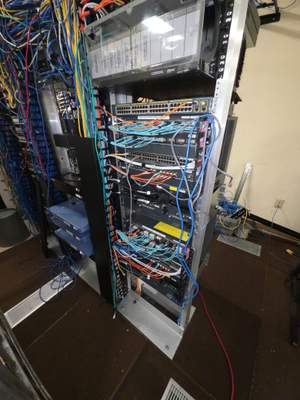 Structured cabling installation by CimaSolutions