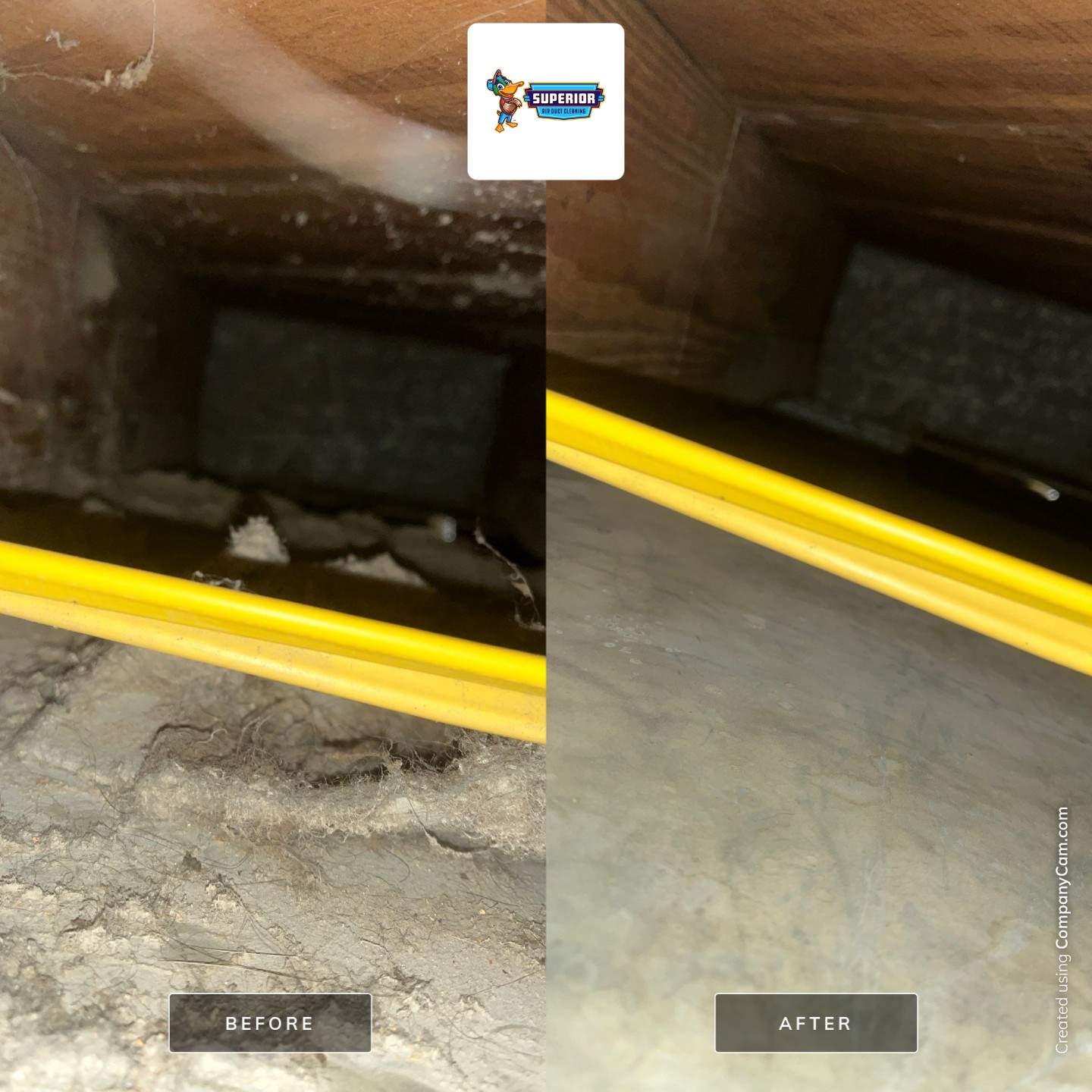 Air Duct Cleaning With a Vacuum Truck in New Castle, PA by Superior Air Duct Cleaning