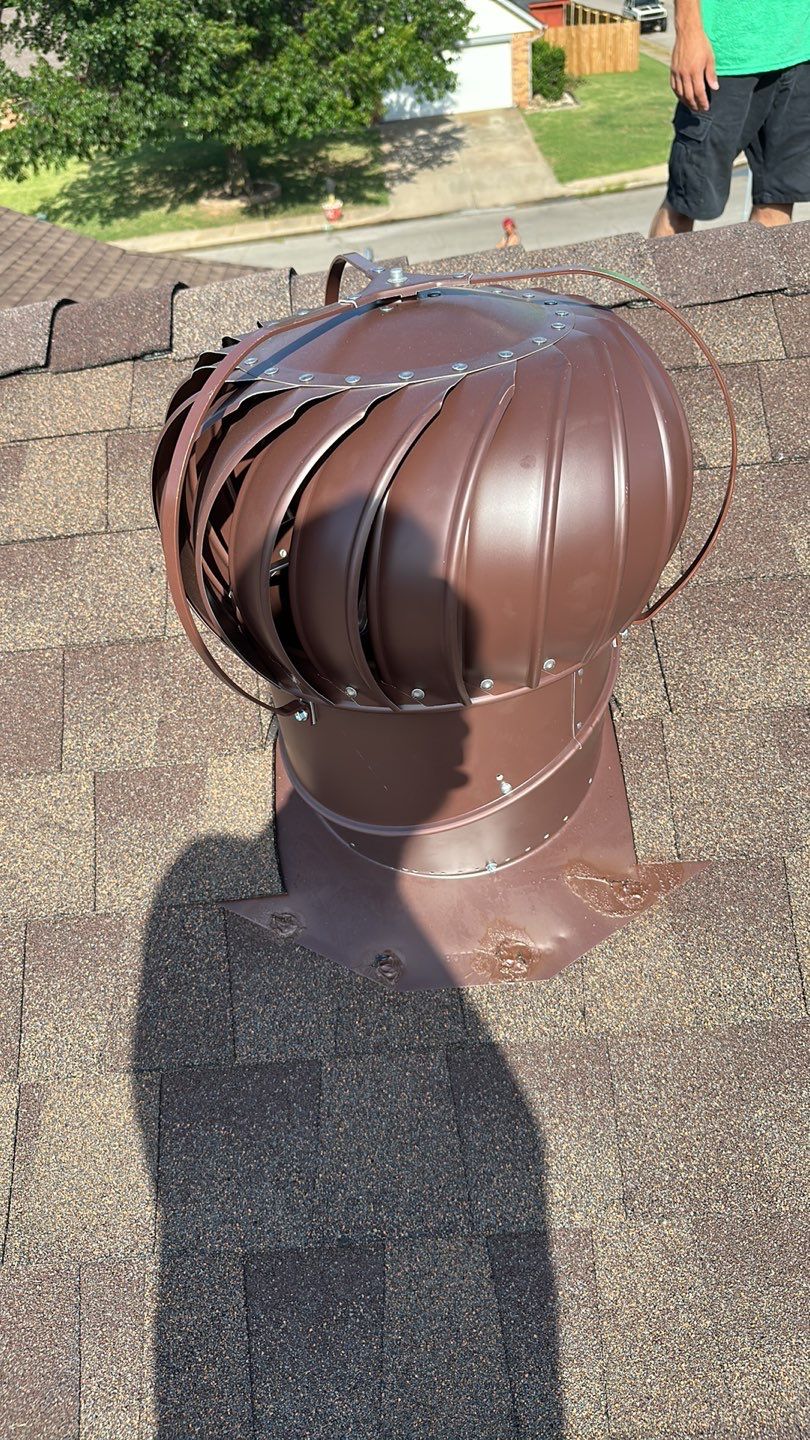 roof, vent, and skylight replacement in Edmond by McCann's Roofing and Construction