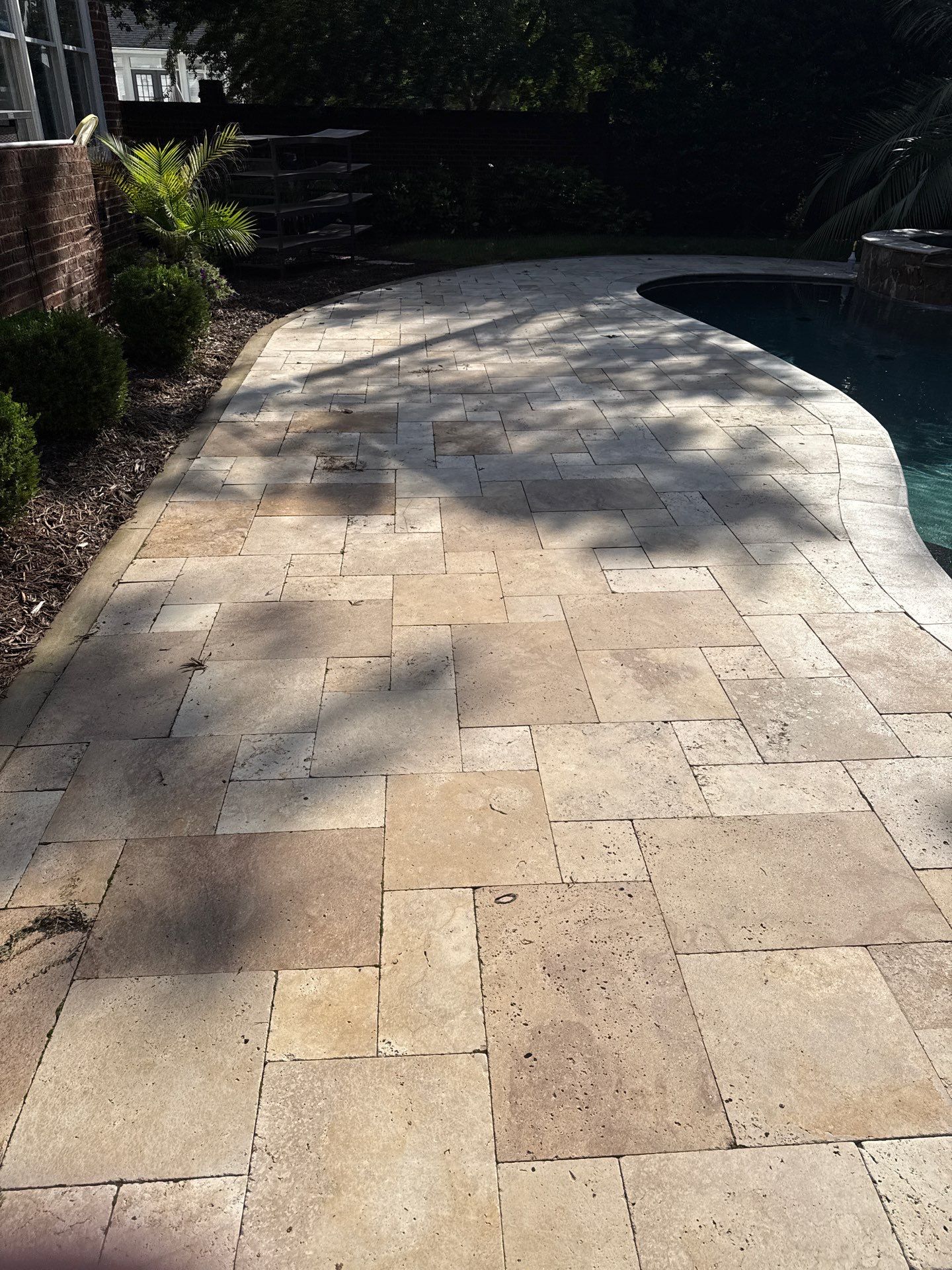 Pool Pavers using Concrete Sealant by DuraSeal