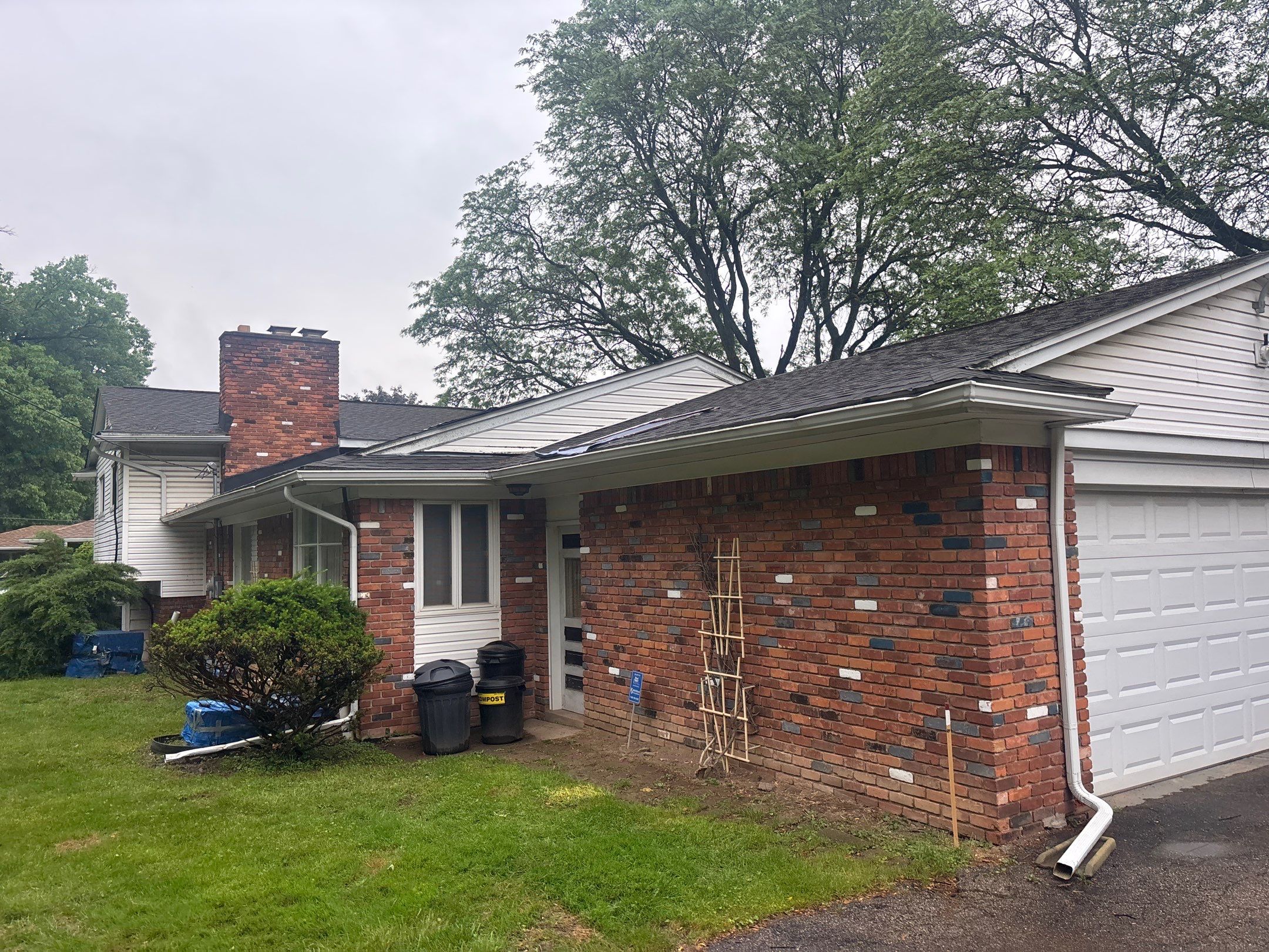 Roof Replacement using Owens Corning Estate Gray by 180 Contractors