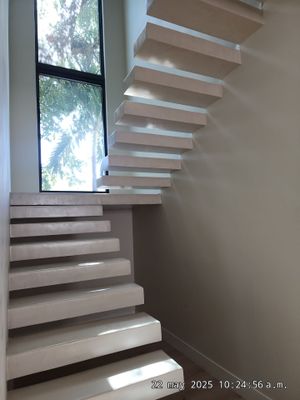 Microtopping over Steps