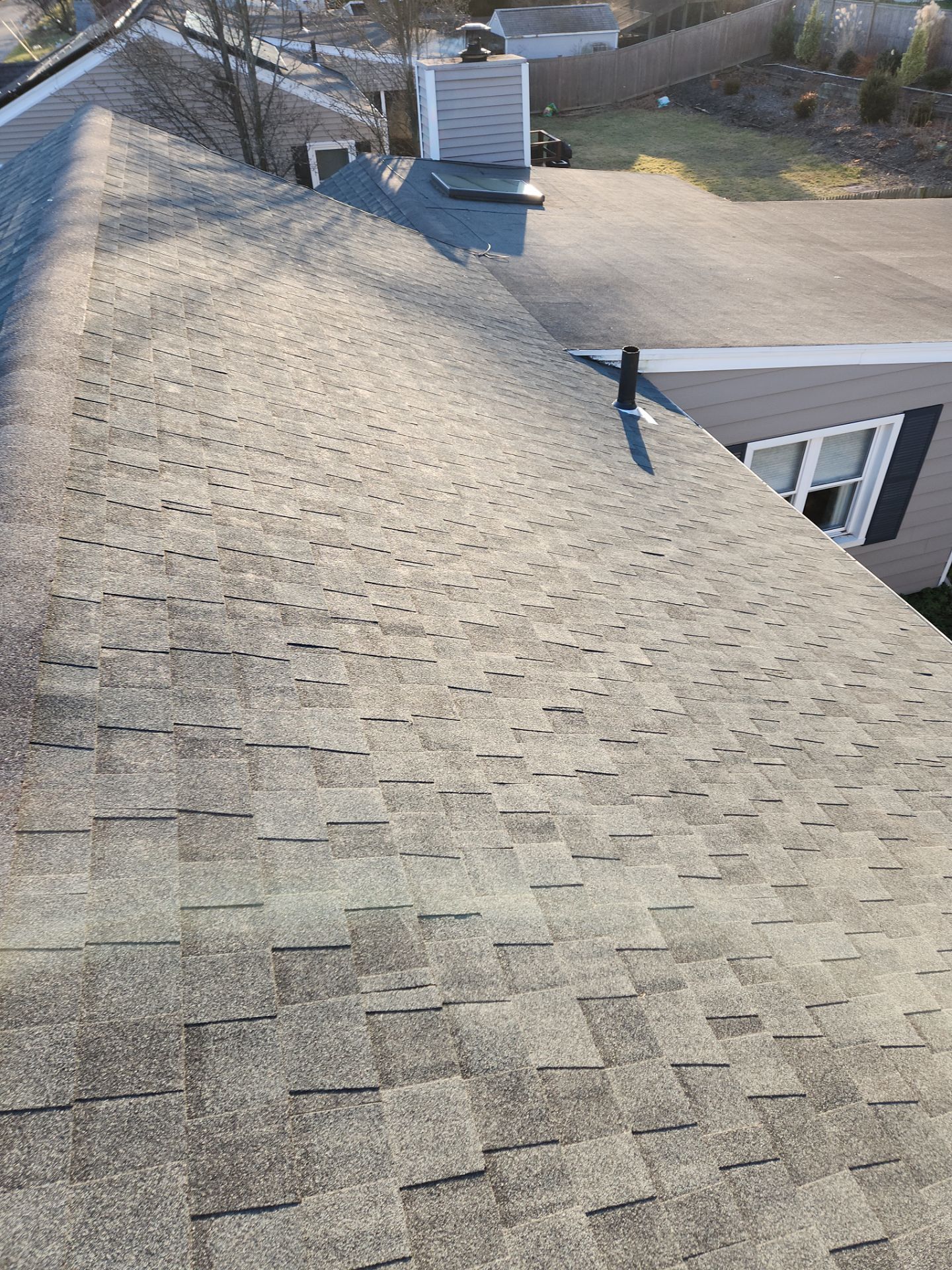 Residential Roofing Installation using Owens Corning Duration Onyx Black by A Plus Exterior