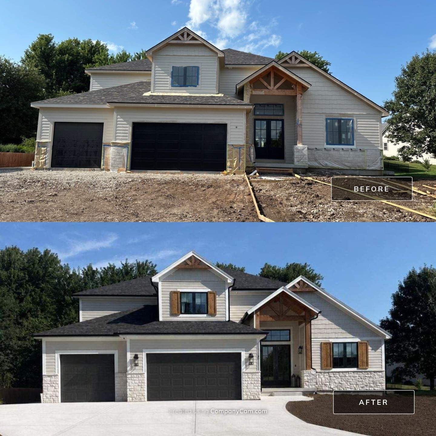 Paola New Construction Transformation by Cougar Painting