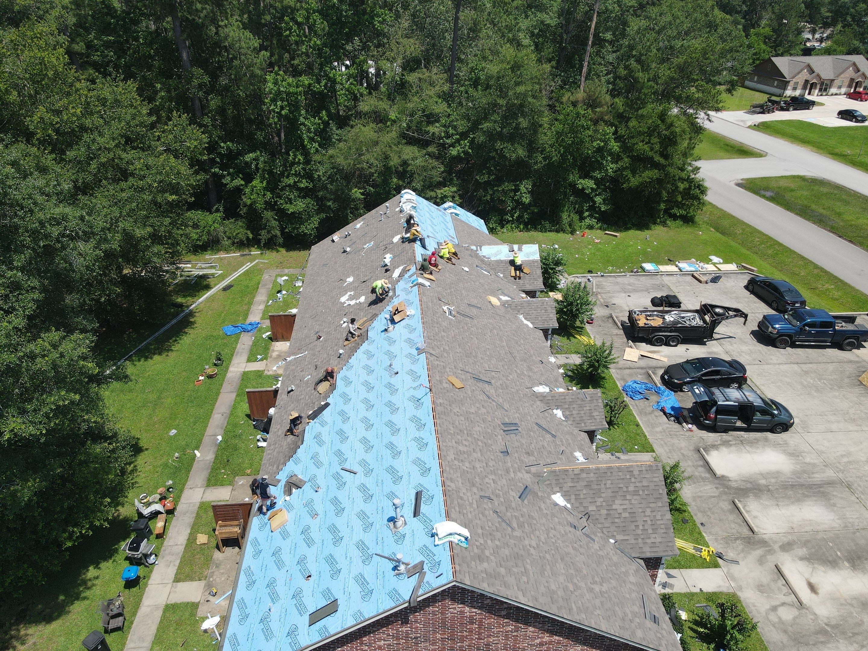 Commercial Roofing Installation using Malarkey Vista Impact Resistant by Roof Concepts Construction