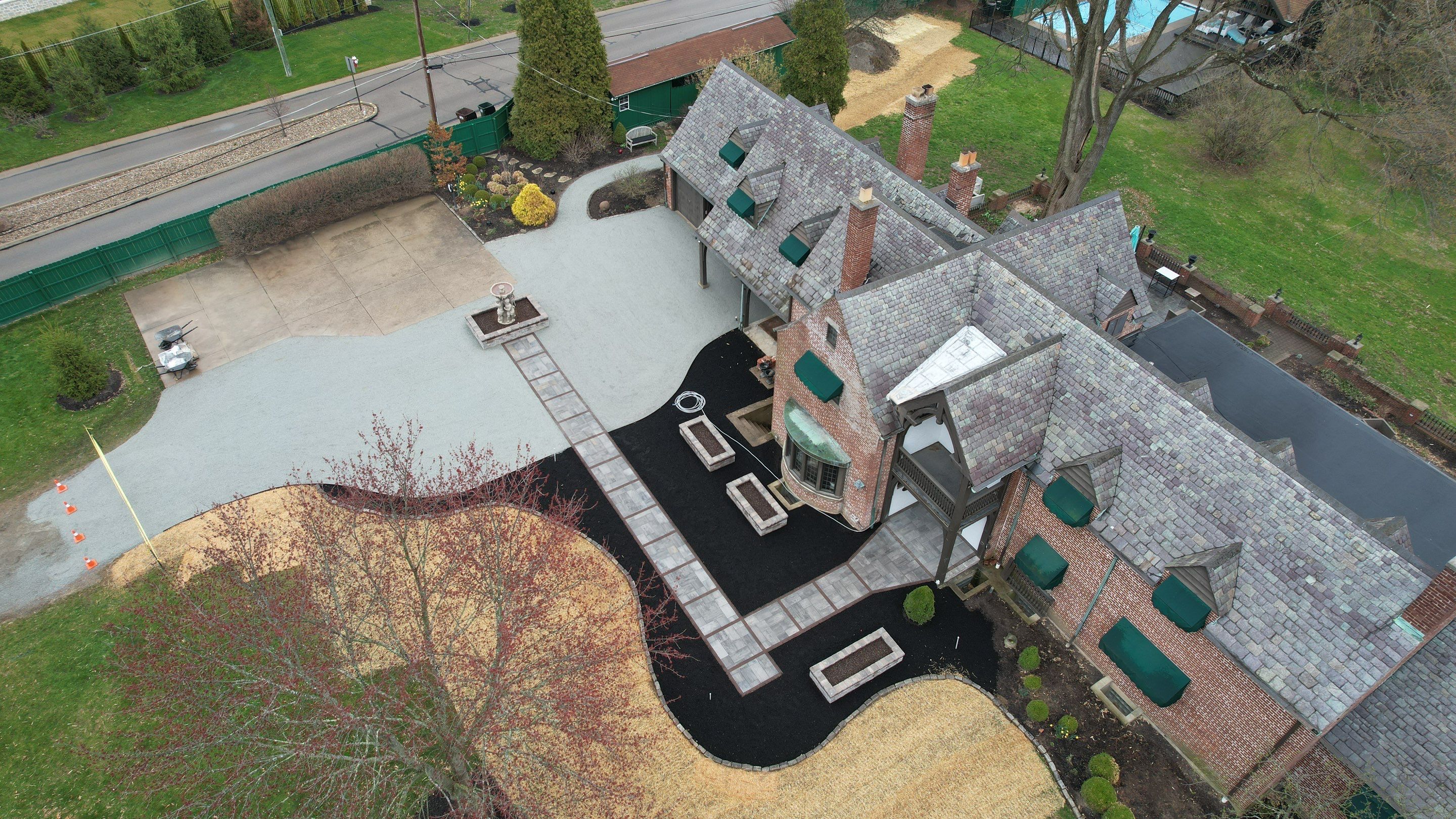 Hardscape Design & Install using Unilock Products by Reisenberg’s Lawn & Landscape, LLC