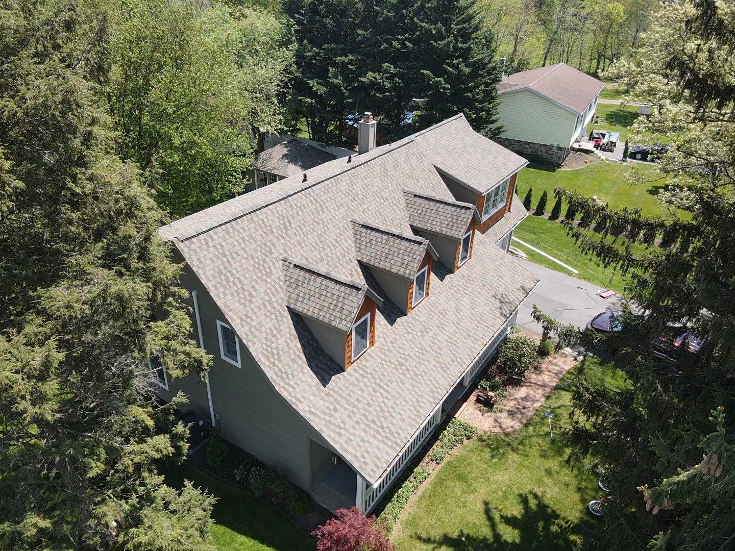 Cedar Falls Gaf roofing installation by Teflon Roofing