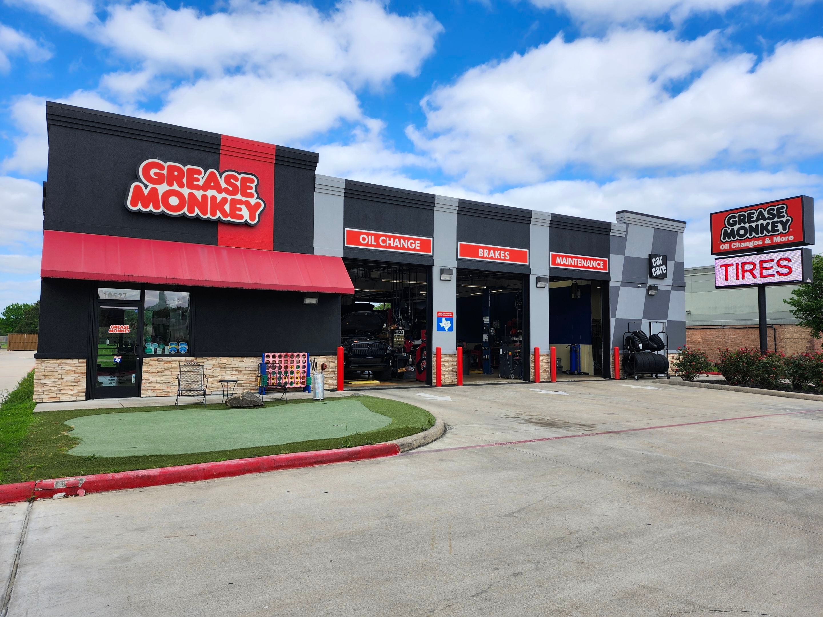 Grease Monkey Oil Change - Exterior Transformation by Fresh Coat Painters of Cypress