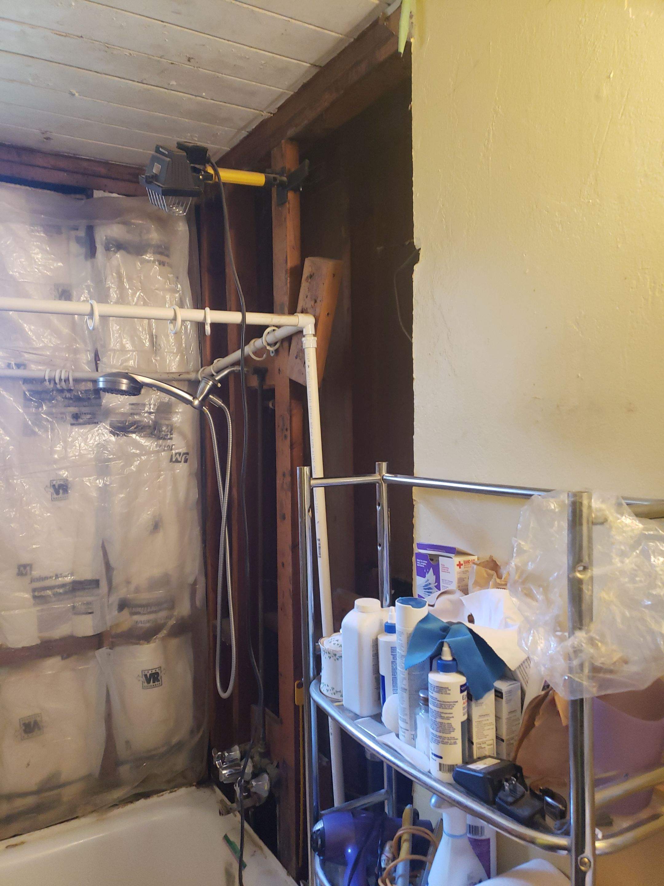 Studs to Stunning: Bathroom Remodel with FlexStone by McCray's Handyman, Inc.