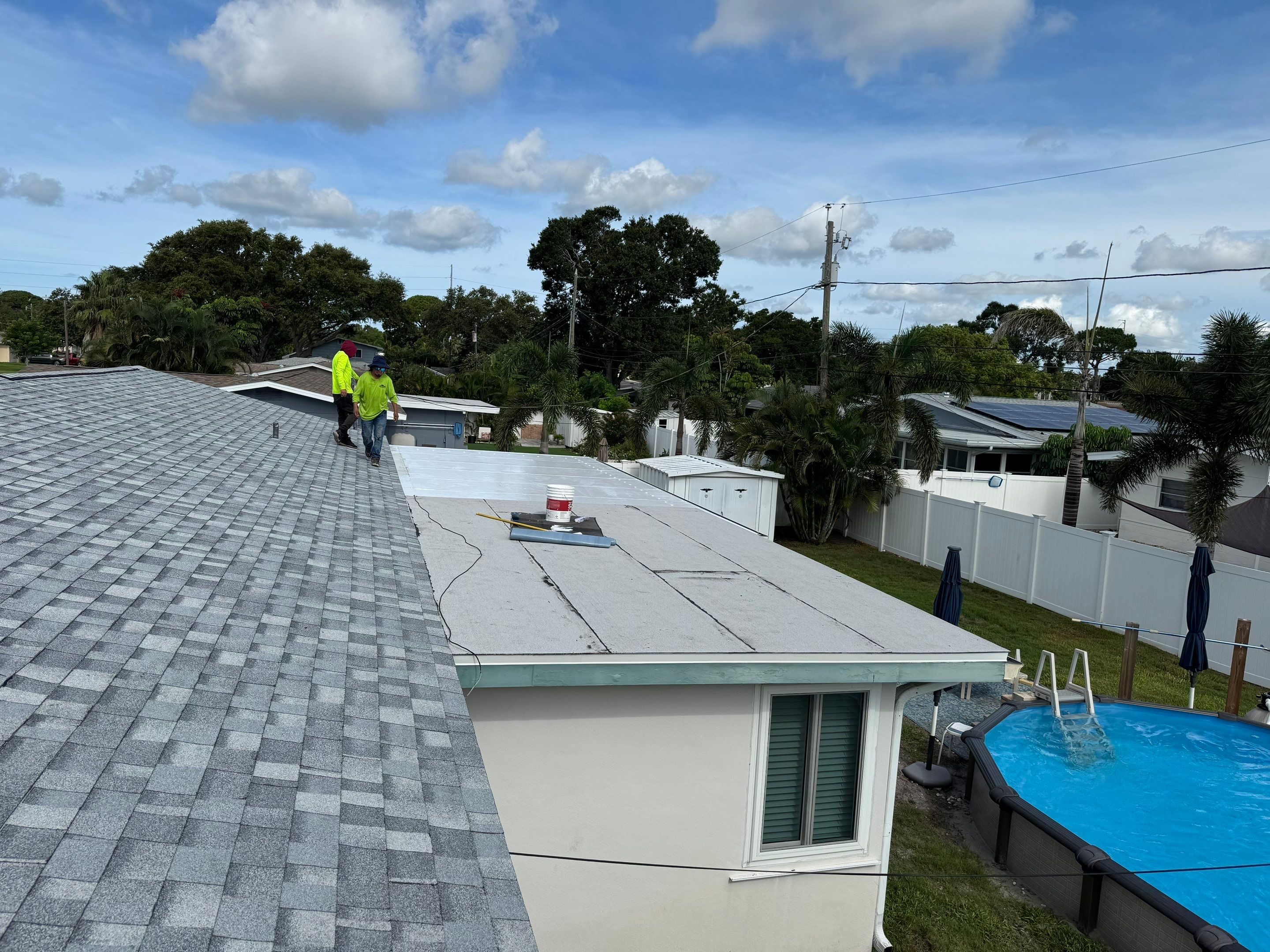 Project in St. Petersburg 33710 by Mitchell Roofing Company LLC 