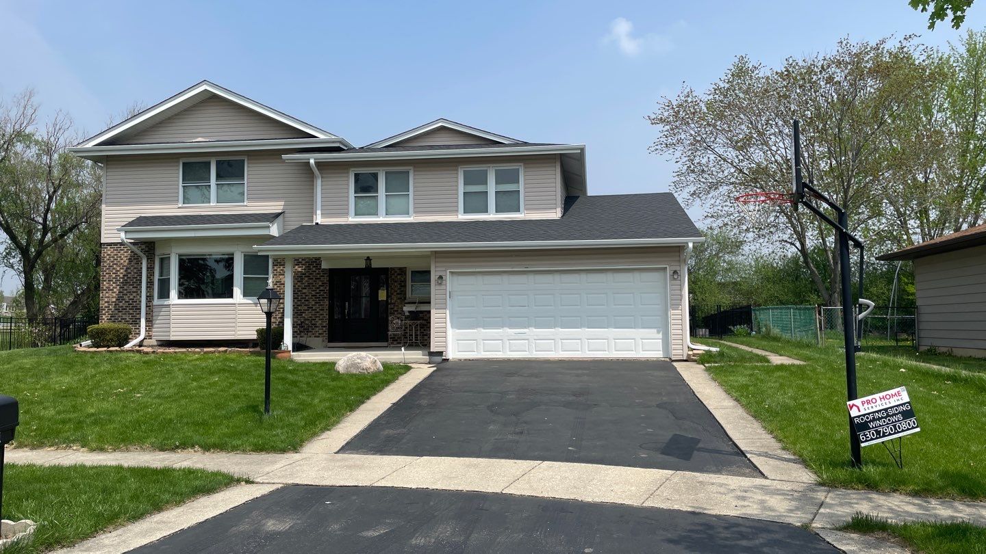 Residential Roofing Installation using GAF Timberline HDZ by Pro Home Services Inc
