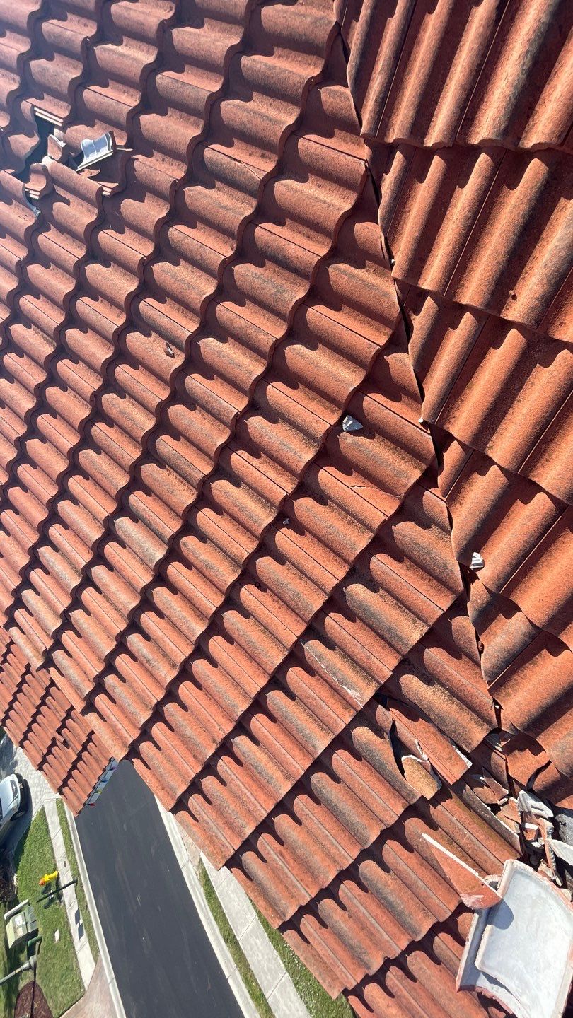 Residential Roofing Repair using Concrete Tile by Four Peaks Roofing
