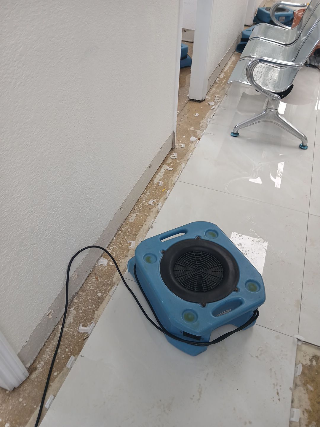 Commercial Water Damage Mitigation and Structural Drying for Miami Medical Facility by SuperClean