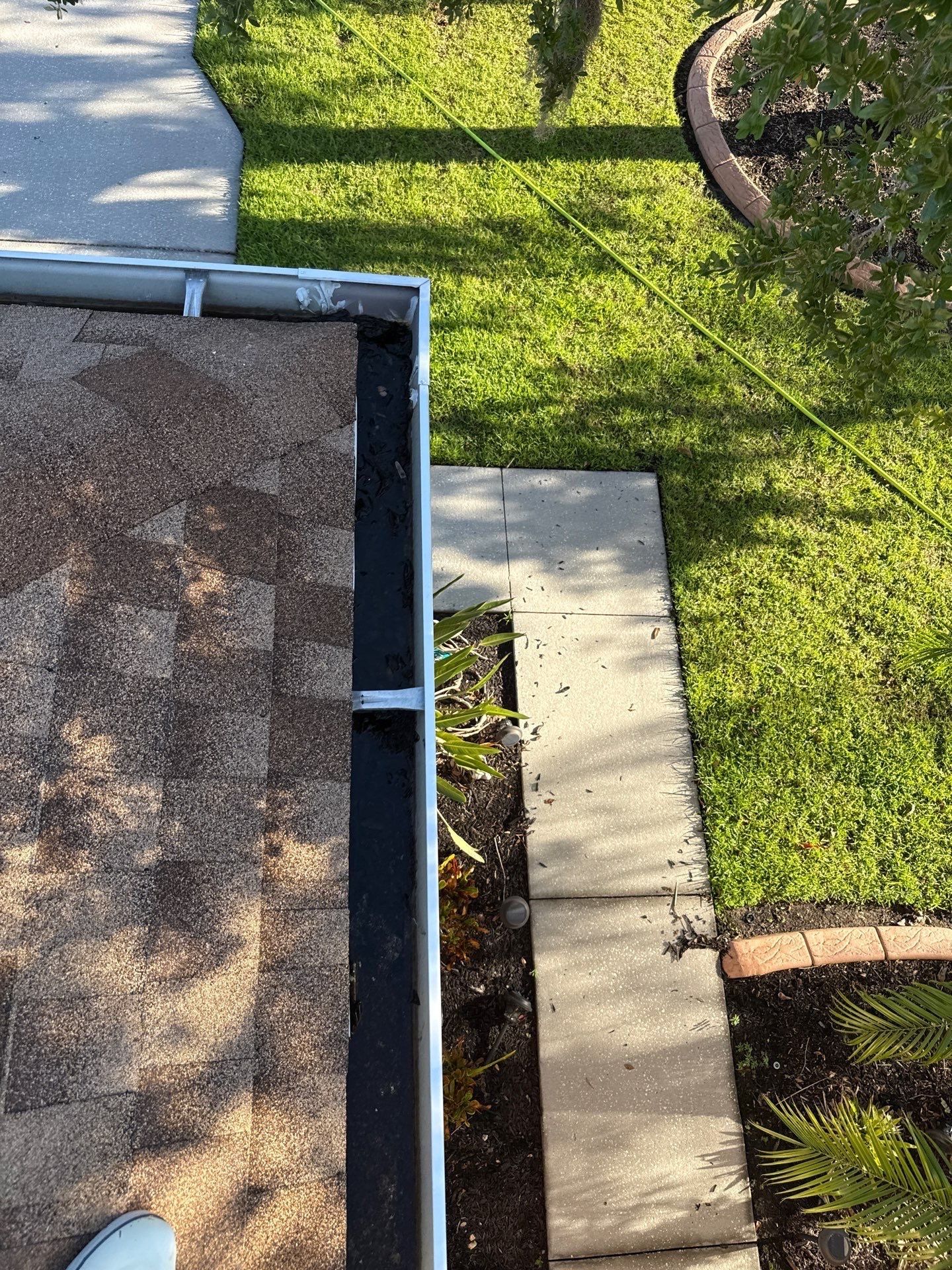 Gutter Cleaning Project – Oakley Place Community, Ellenton, FL by Sunshine AquaWash