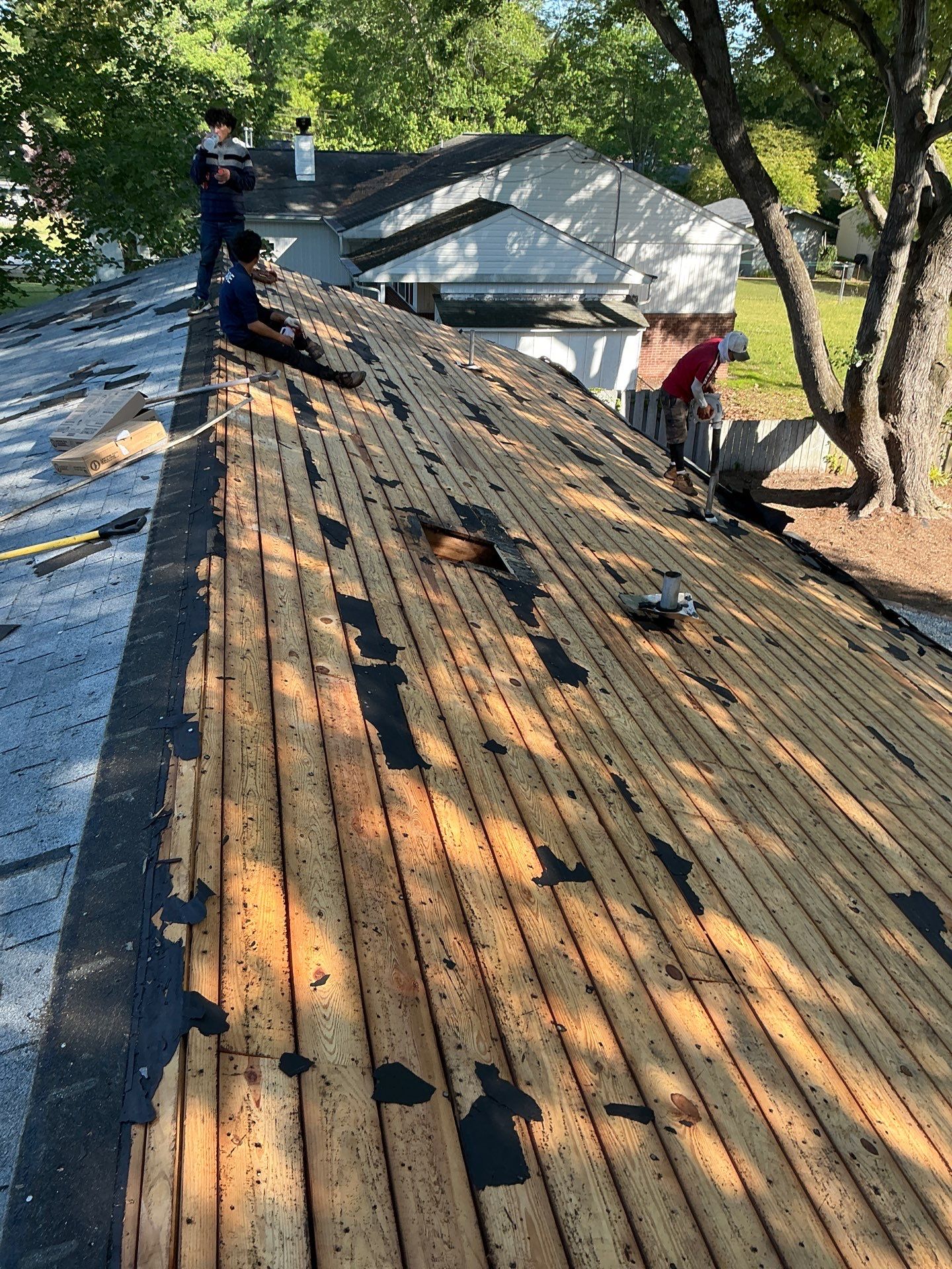 Asphalt Shingle Roof Replacement for Williamsburg Residential Property by Cade Construction
