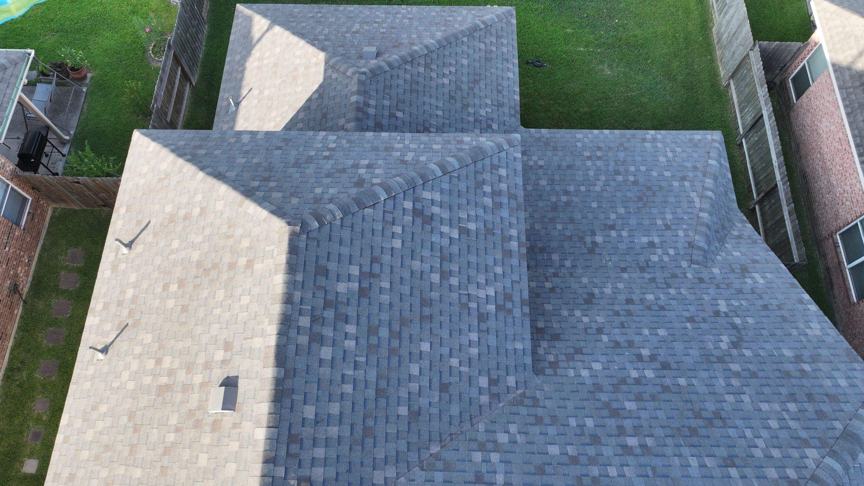 Storm-Damaged Roof Replaced — Houston, TX by PL Roofing & SB Roofing, LLC.