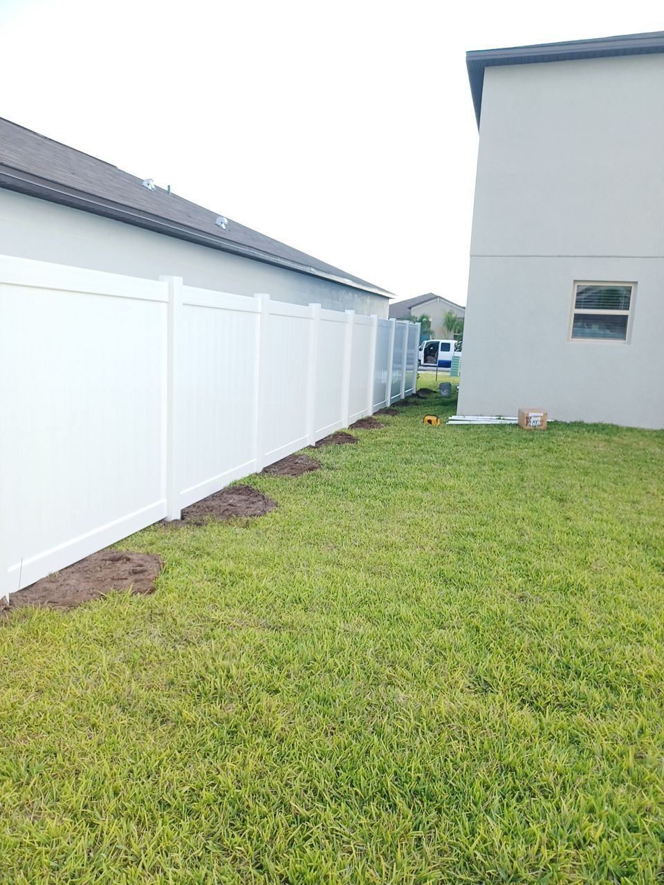 Riverview, FL 6ft. Tall White Vinyl Privacy Fence by Asap fence and gates, LLC